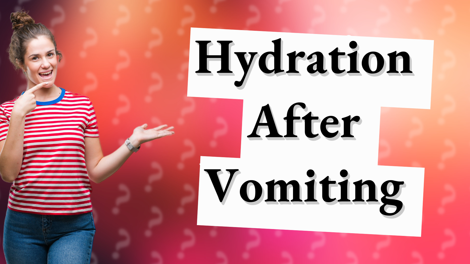 Hydration After Vomiting