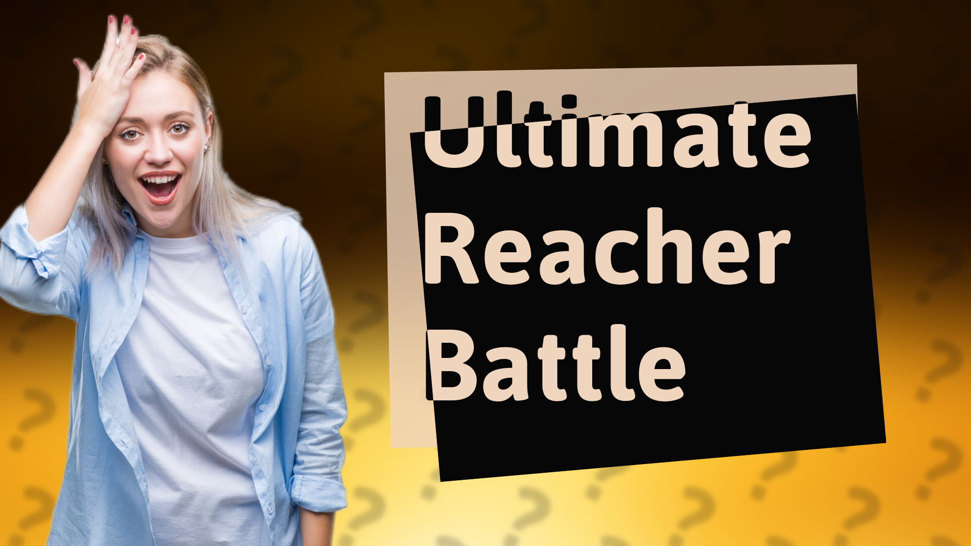 Ultimate Reacher Battle