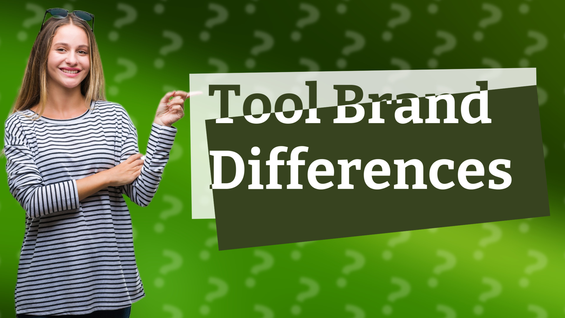 Tool Brand Differences