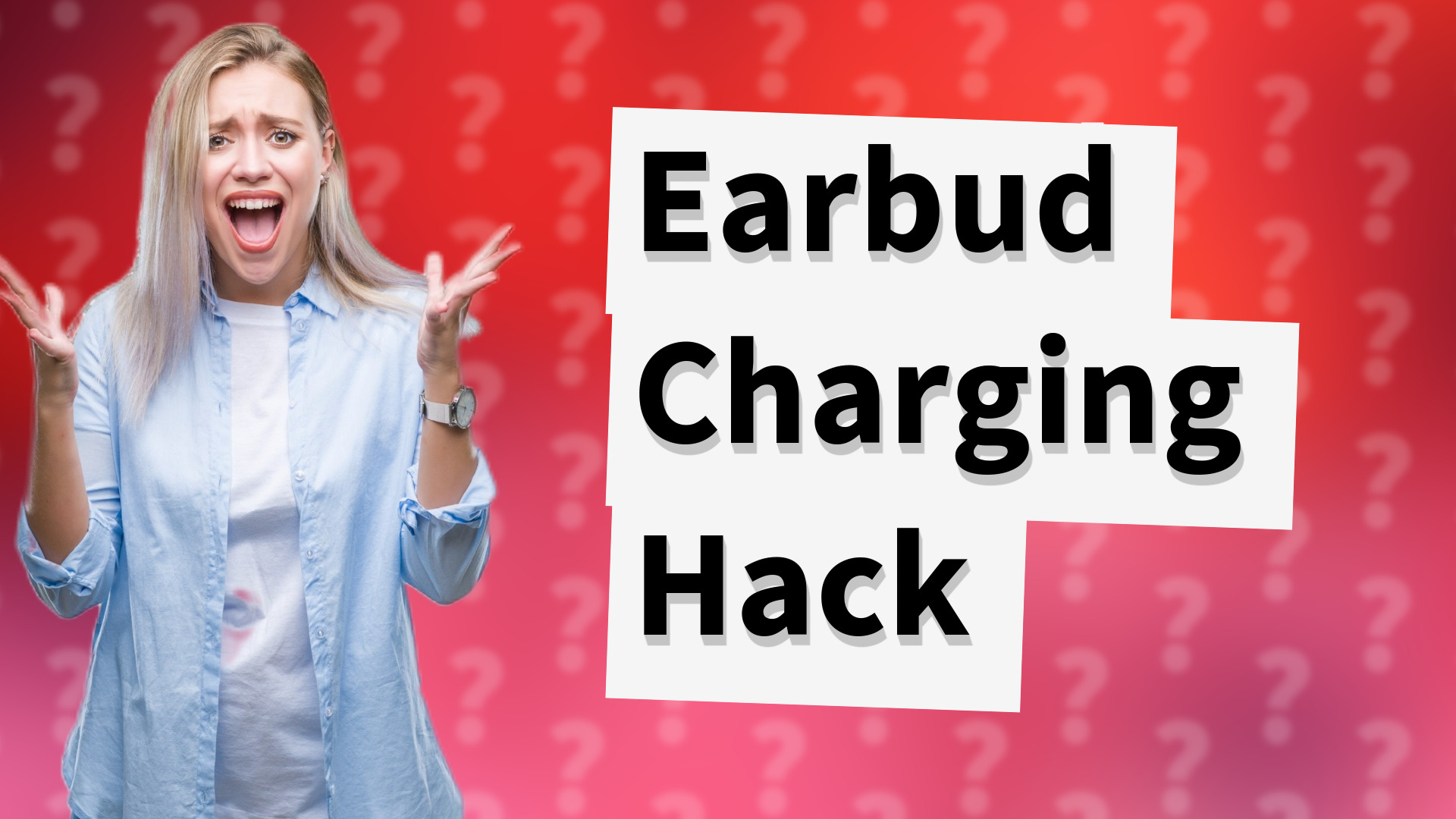 Earbud Charging Hack