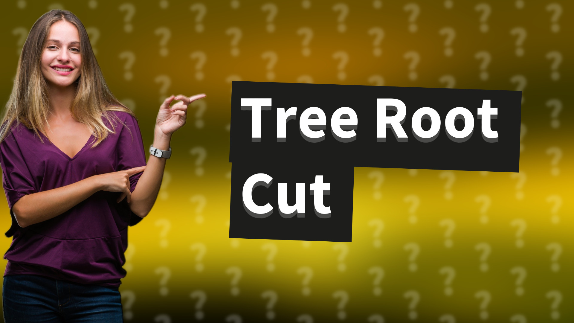 Tree Root Cut