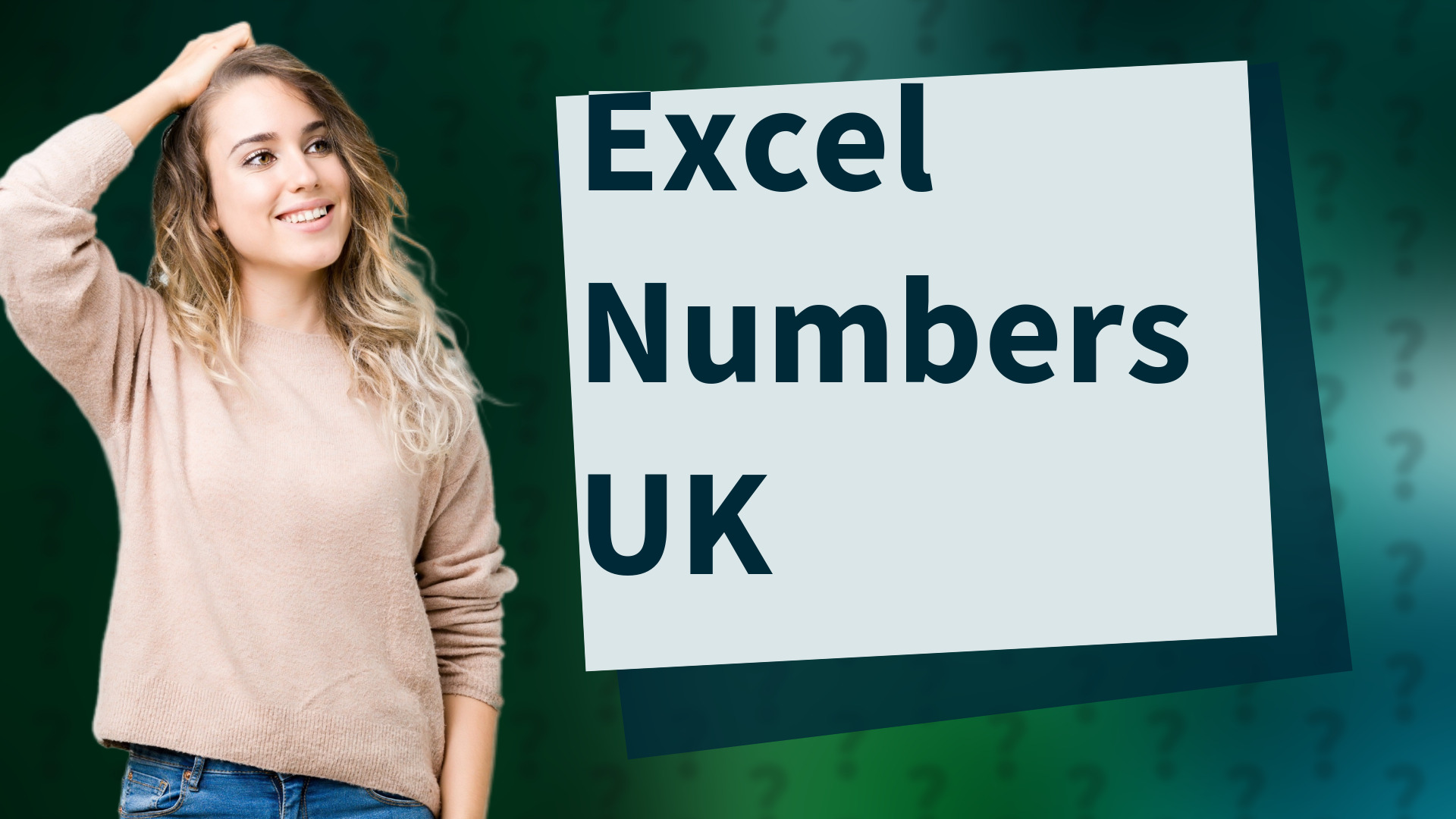Excel Numbers UK