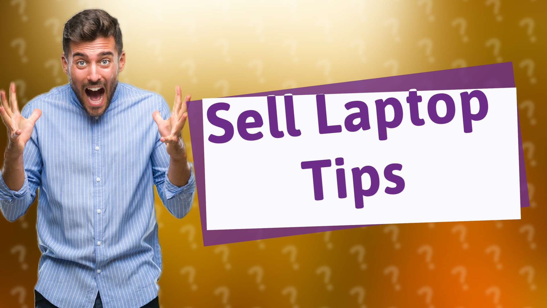 Sell Laptop Tips