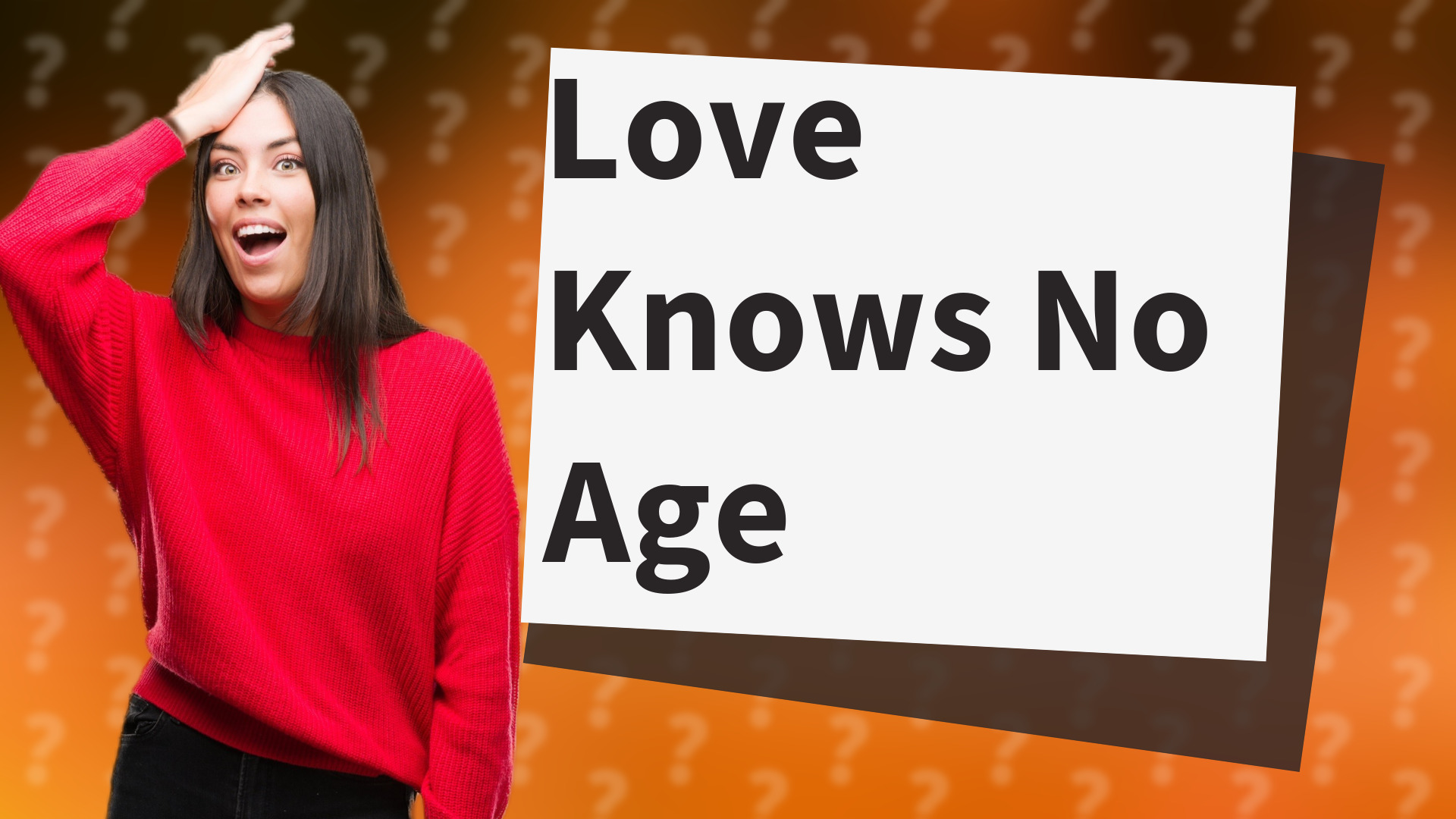 Love Knows No Age