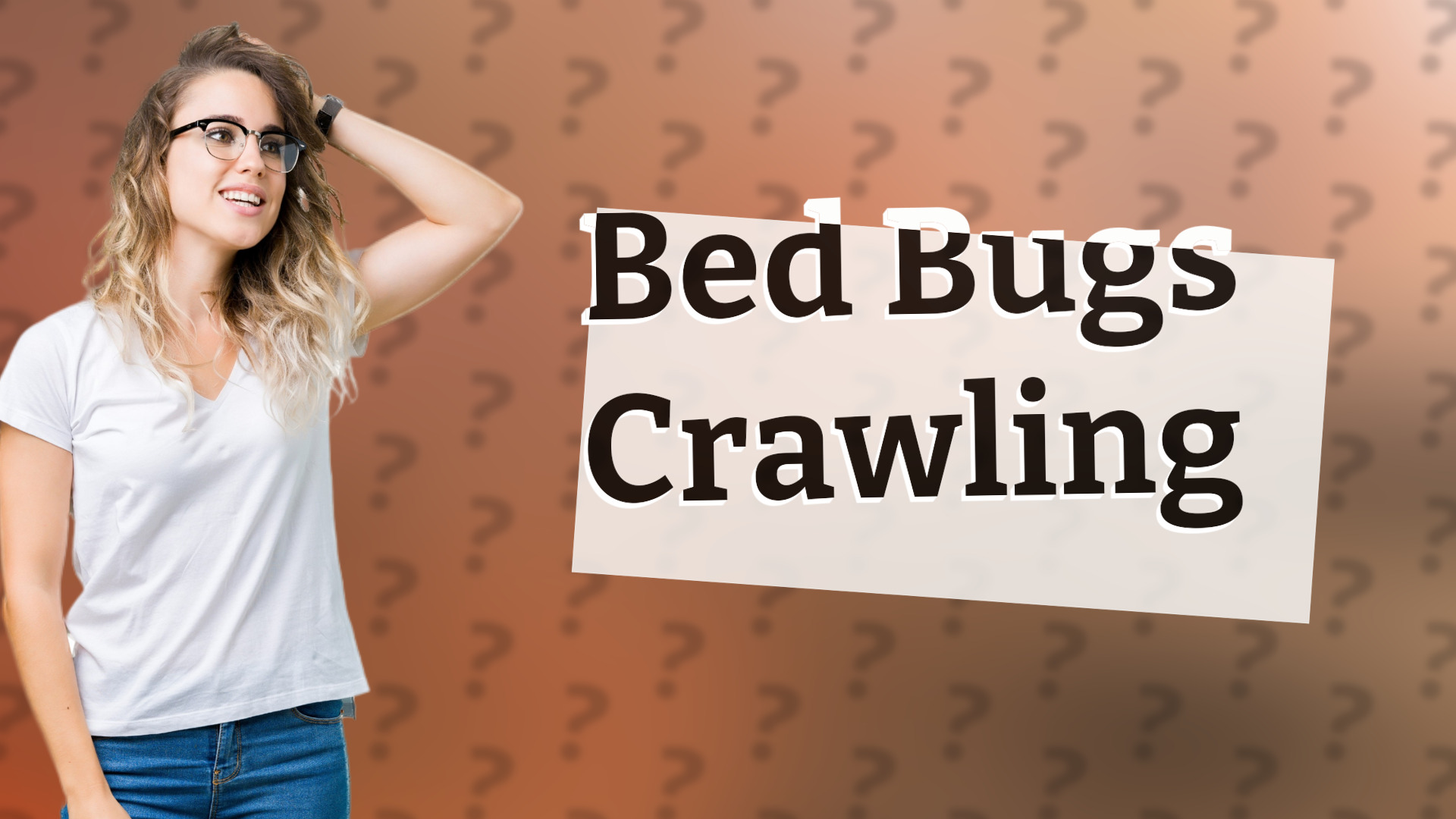 Bed Bugs Crawling