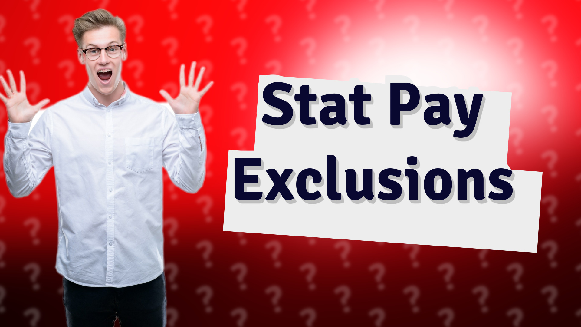 Stat Pay Exclusions