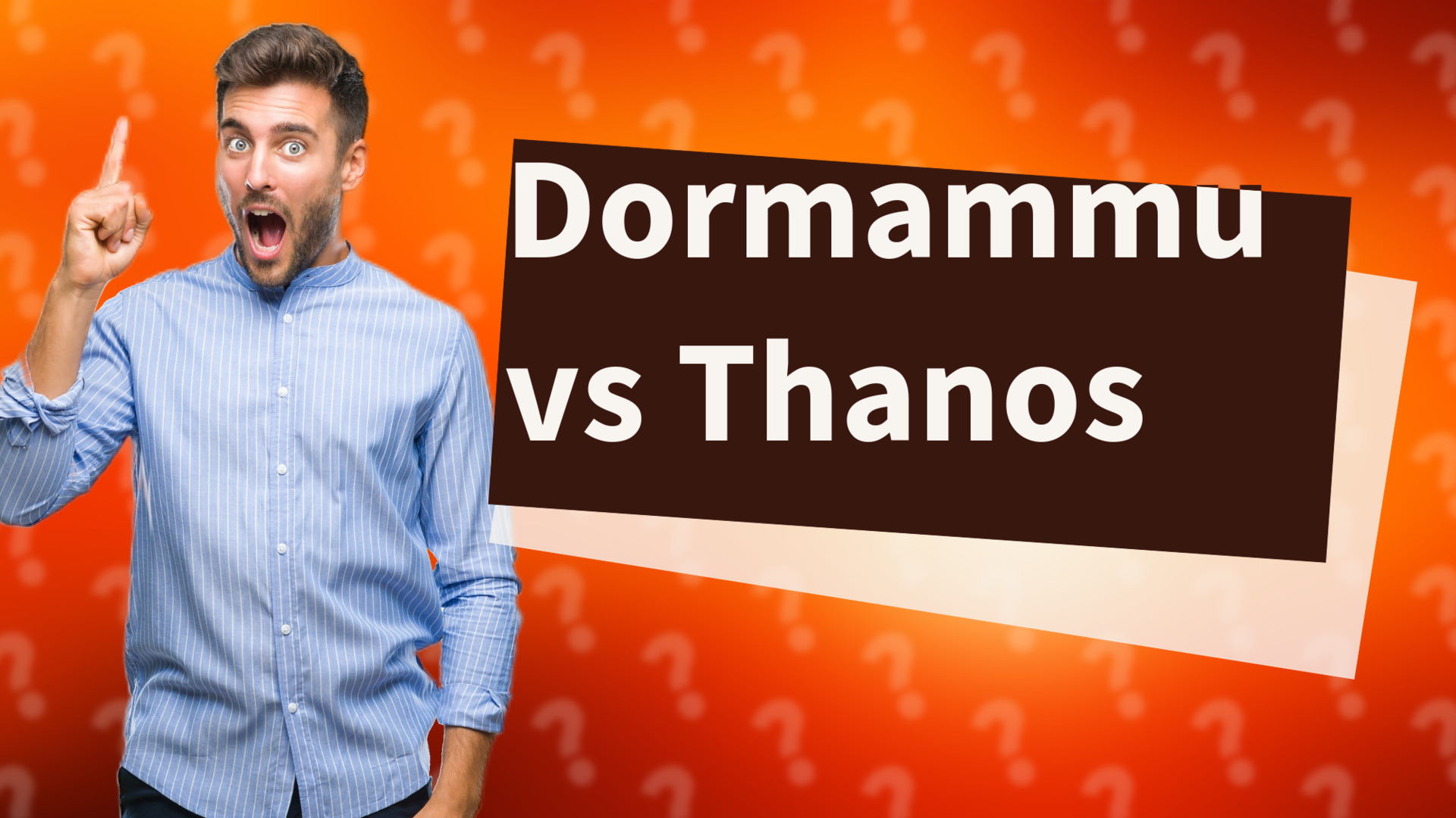 Dormammu vs Thanos