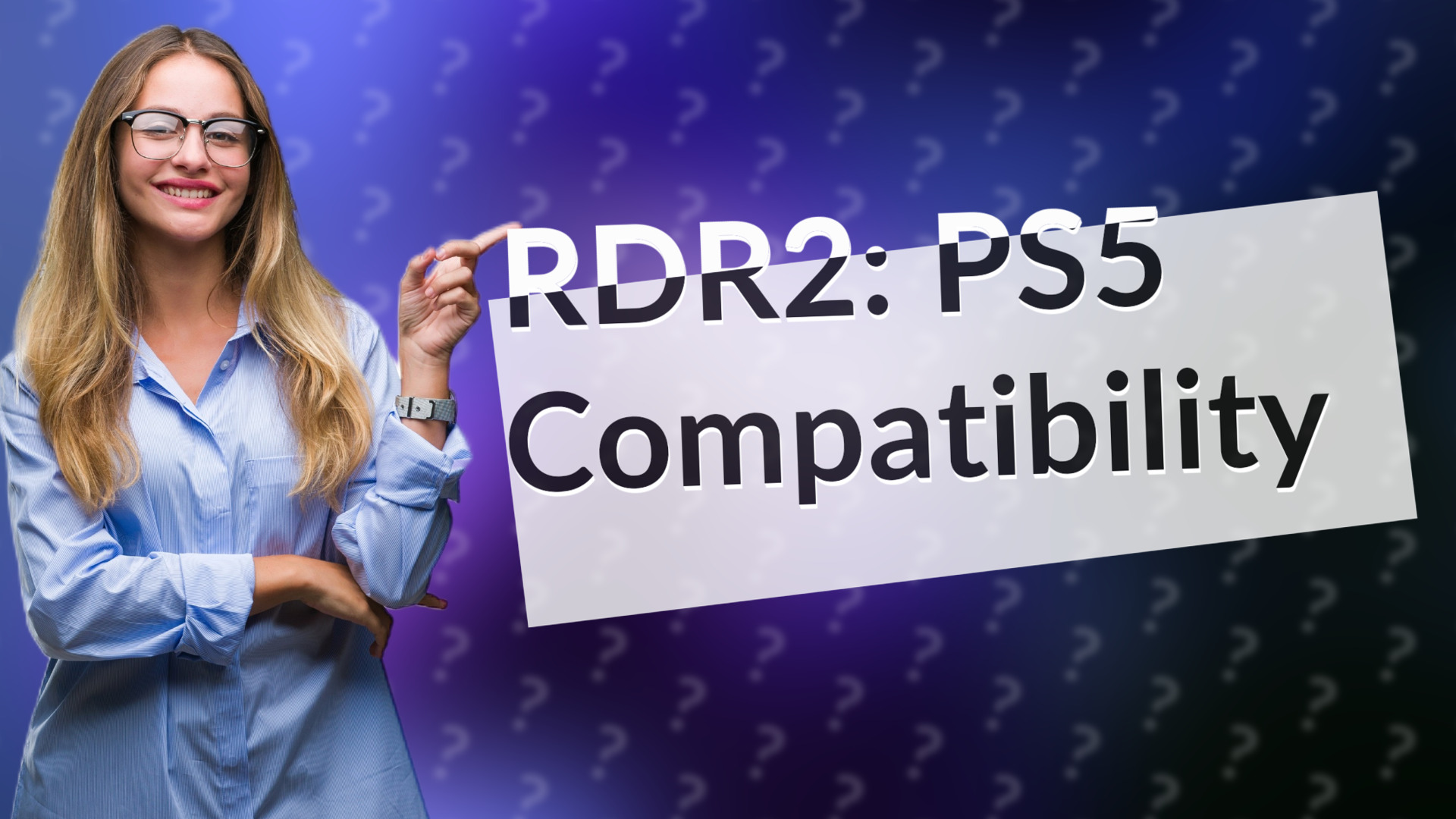 RDR2: PS5 Compatibility