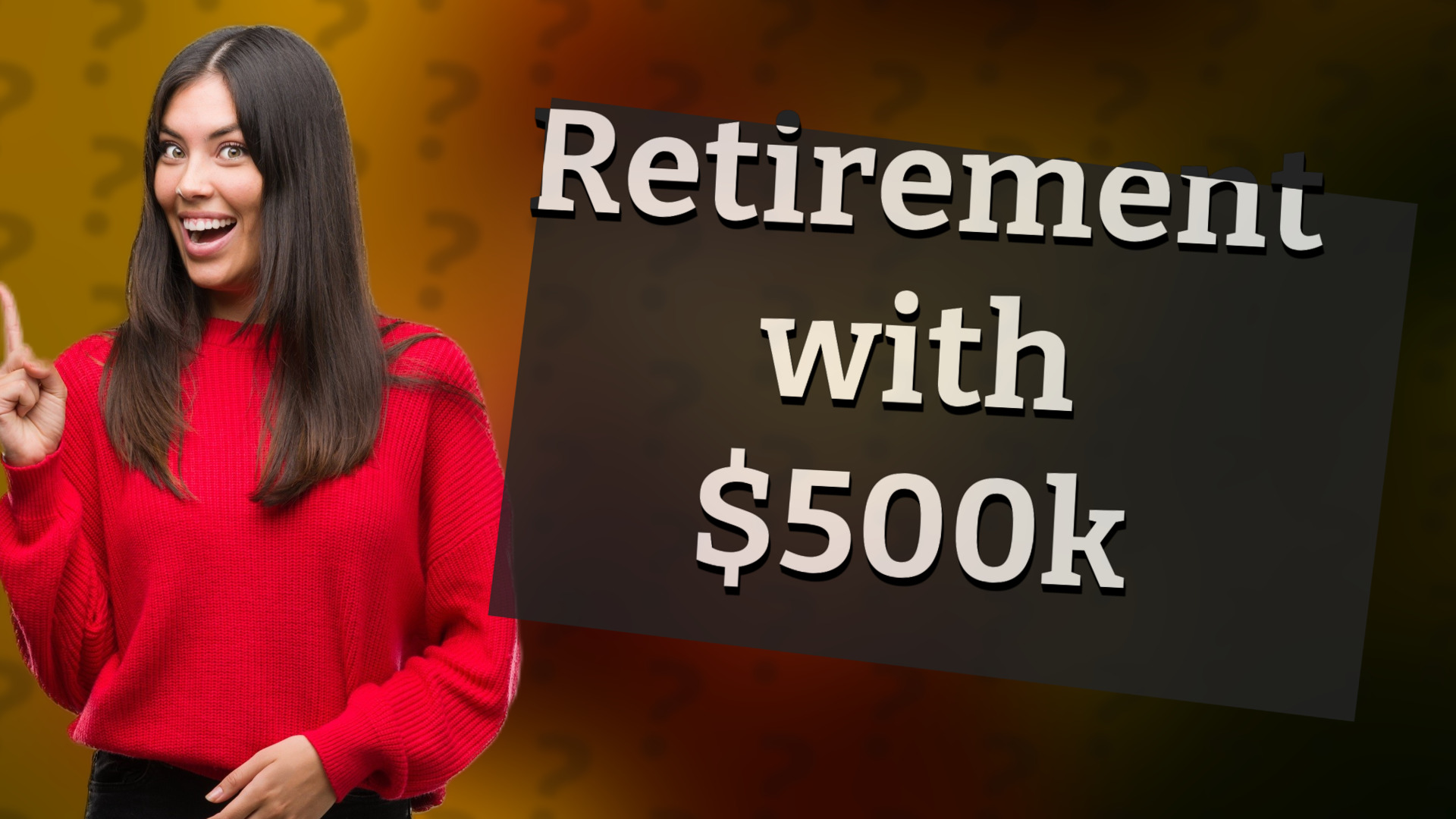 Retirement with $500k