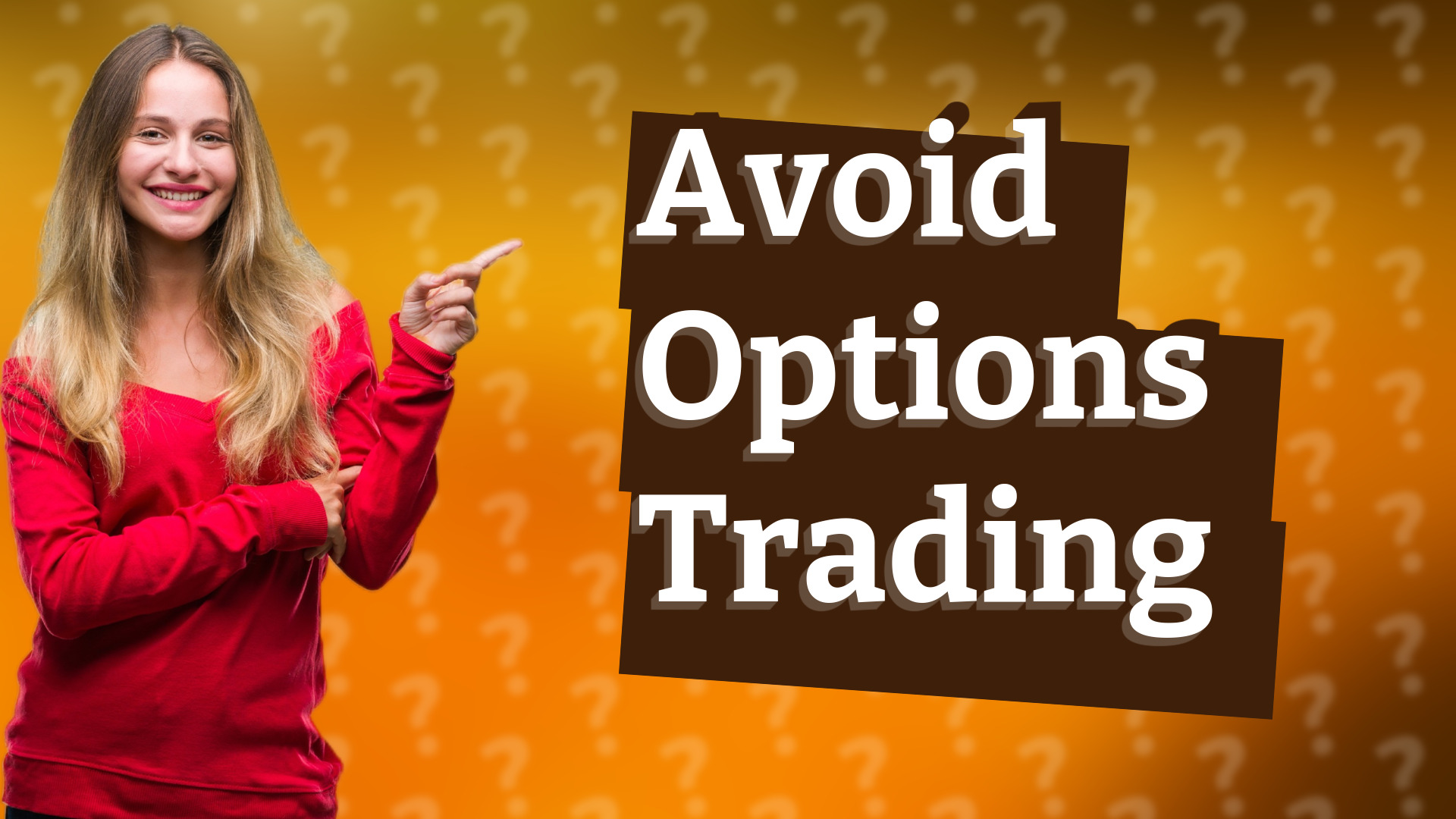 Avoid Options Trading