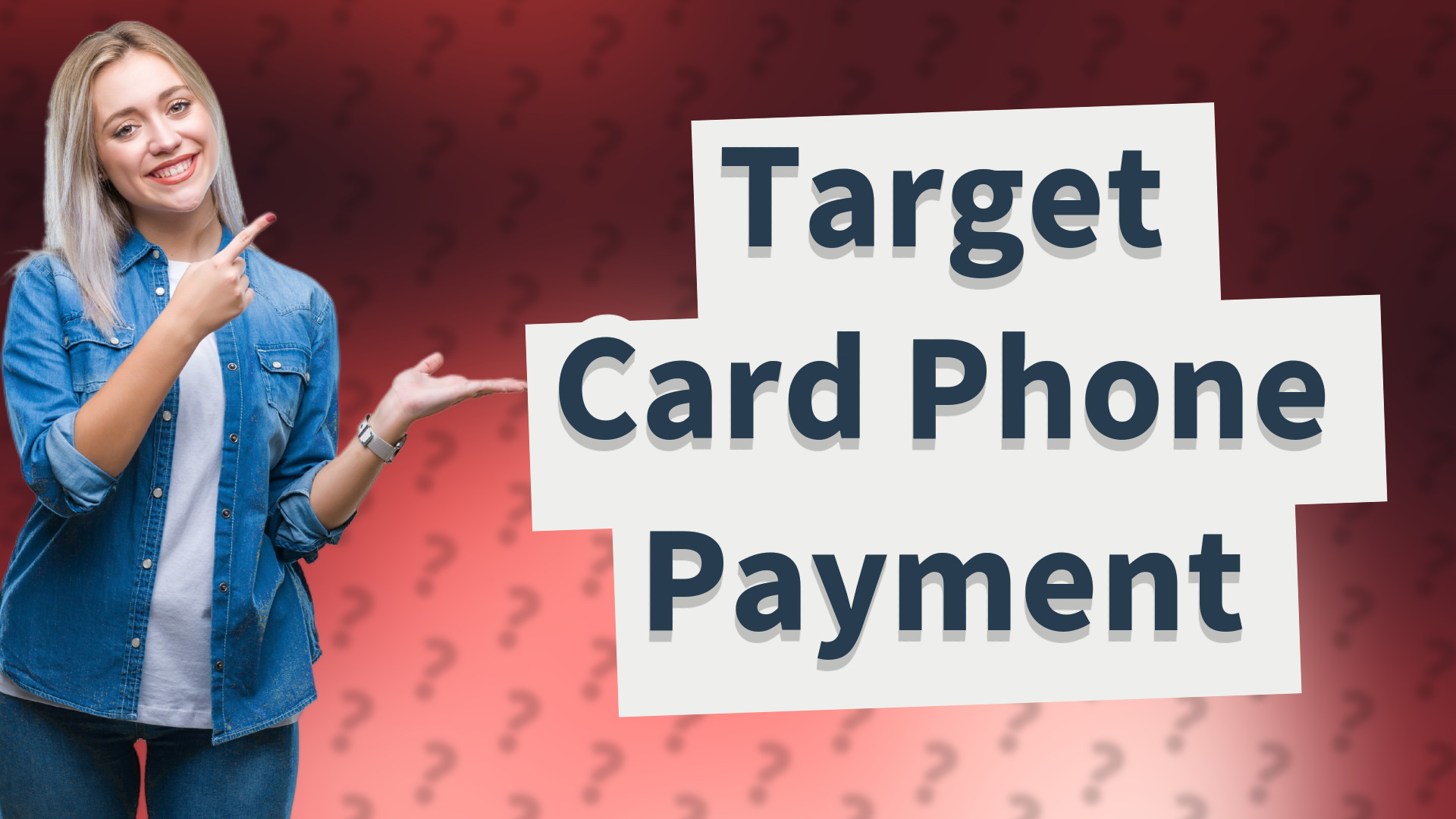 Target Card Phone Payment