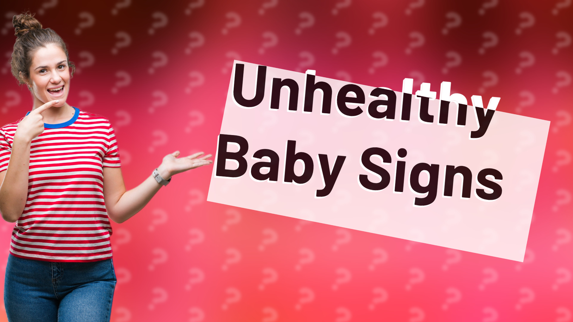 Unhealthy Baby Signs