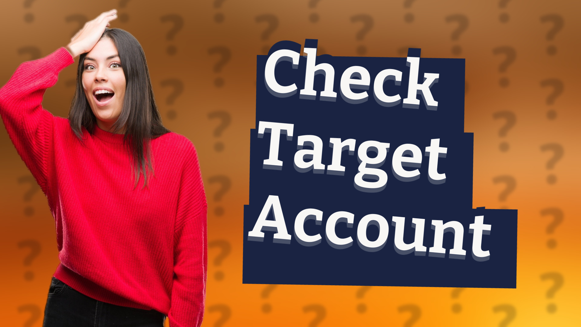 Check Target Account