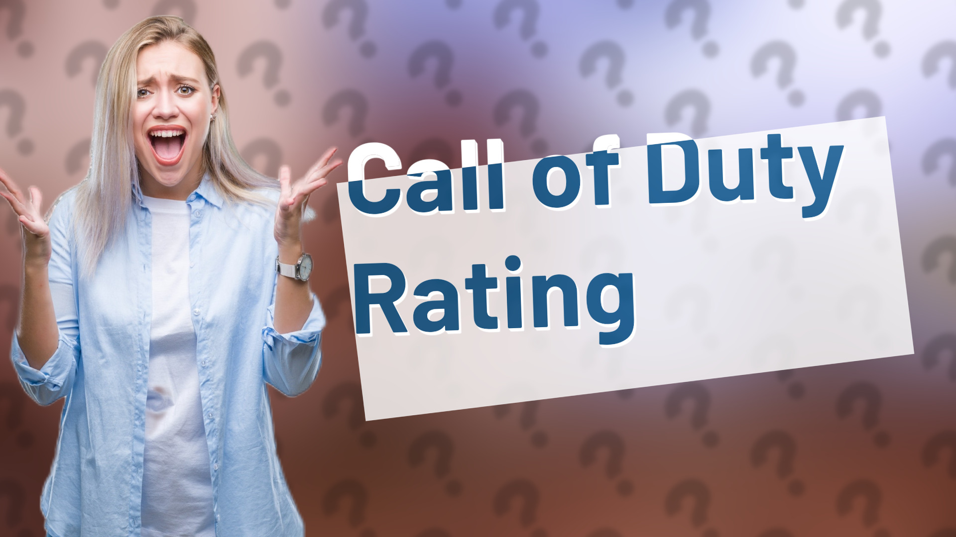 Call of Duty Rating