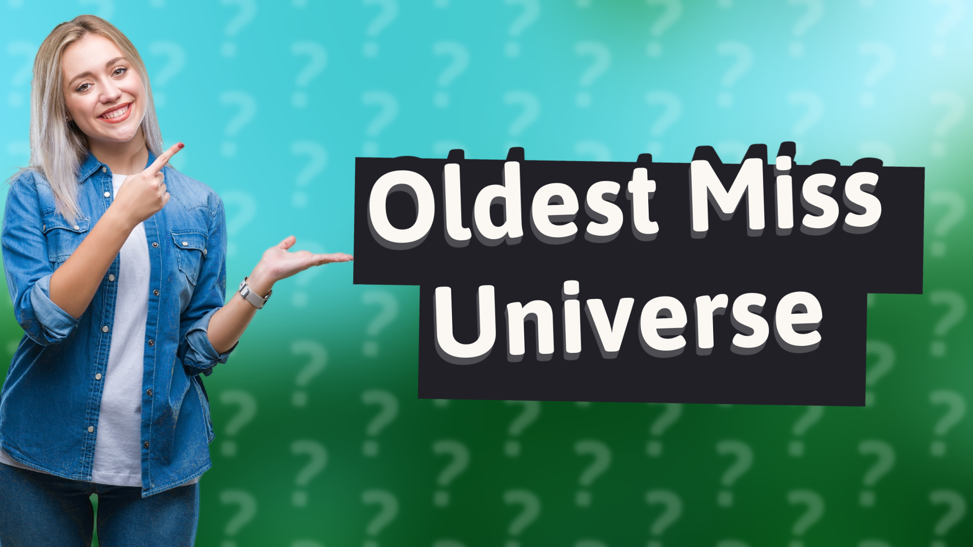 Oldest Miss Universe
