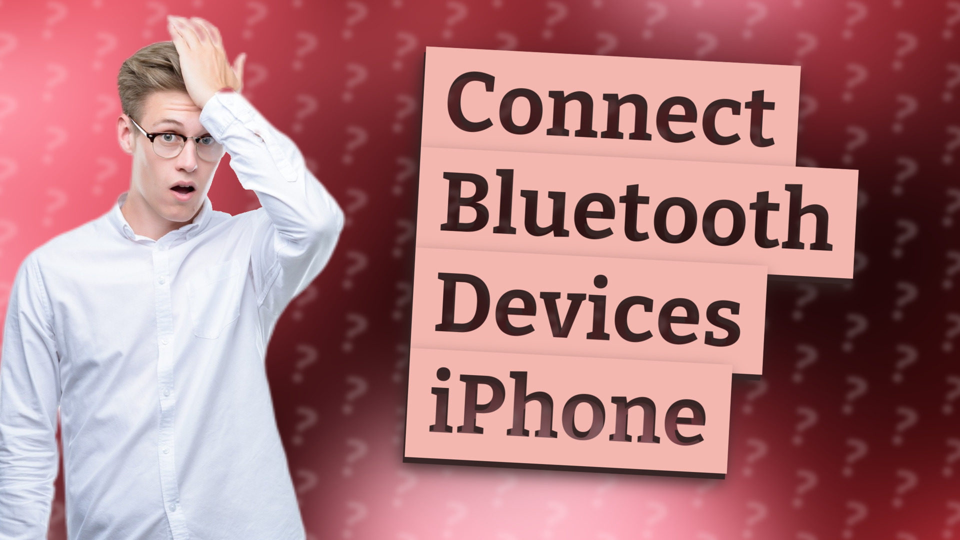 Connect Bluetooth Devices iPhone