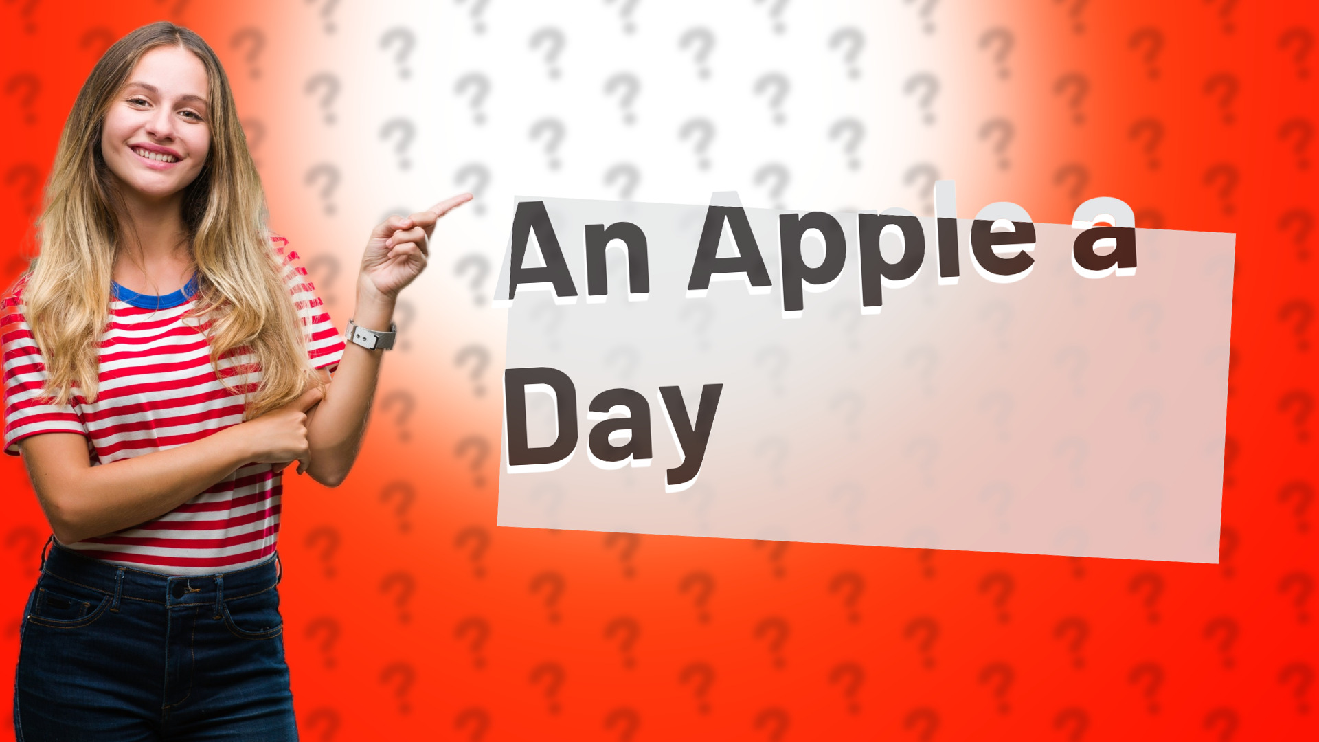 An Apple a Day