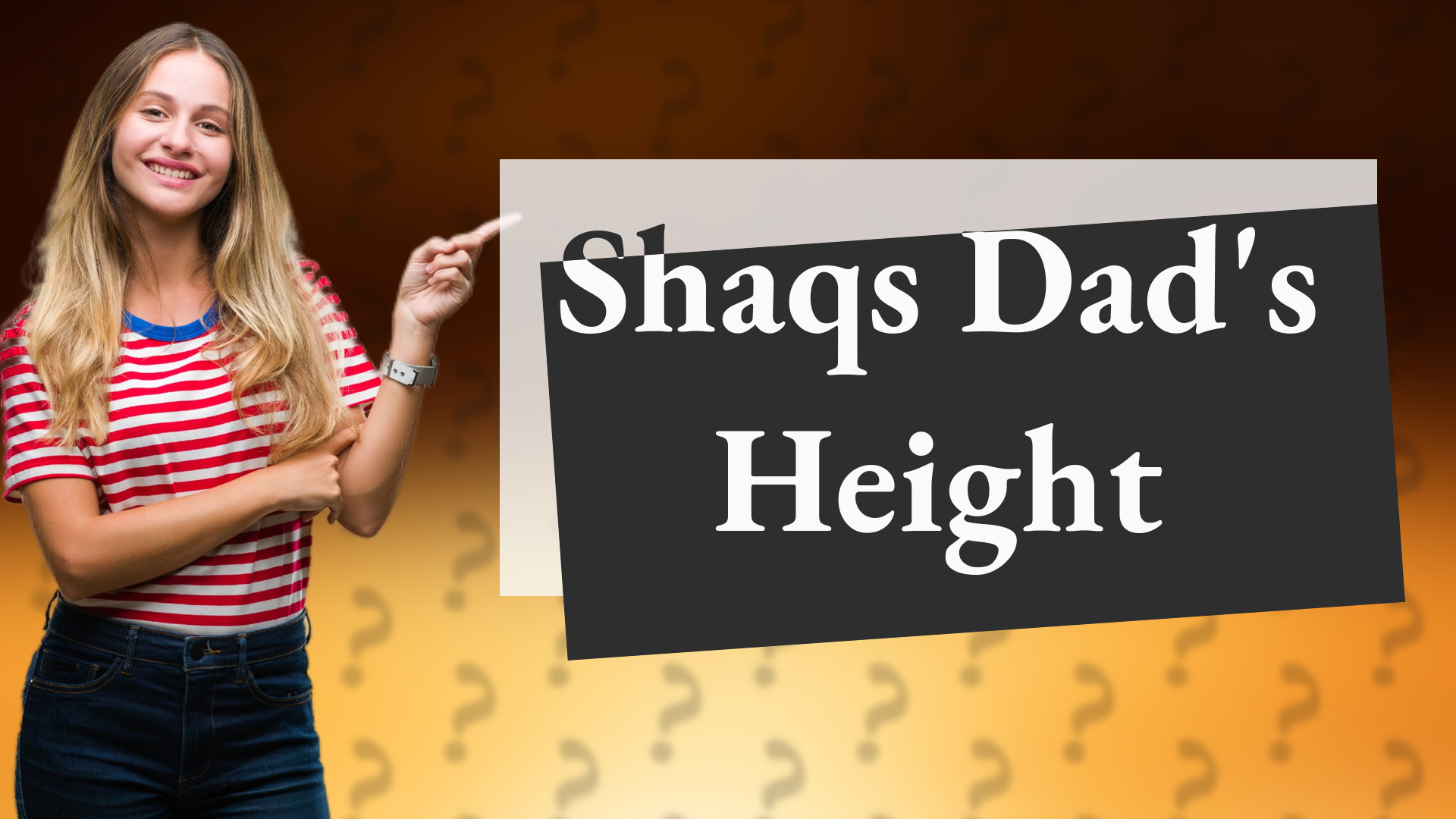 Shaqs Dad's Height