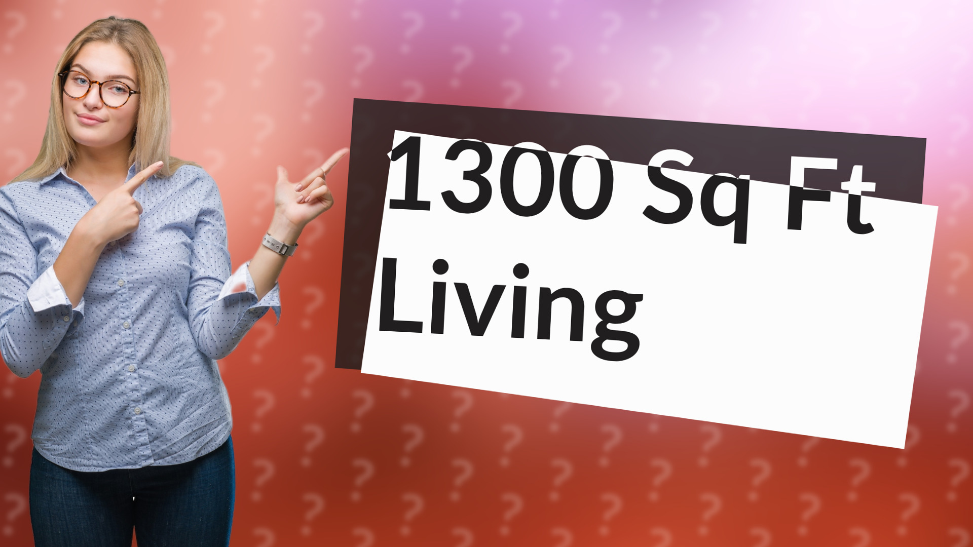 1300 Sq Ft Living