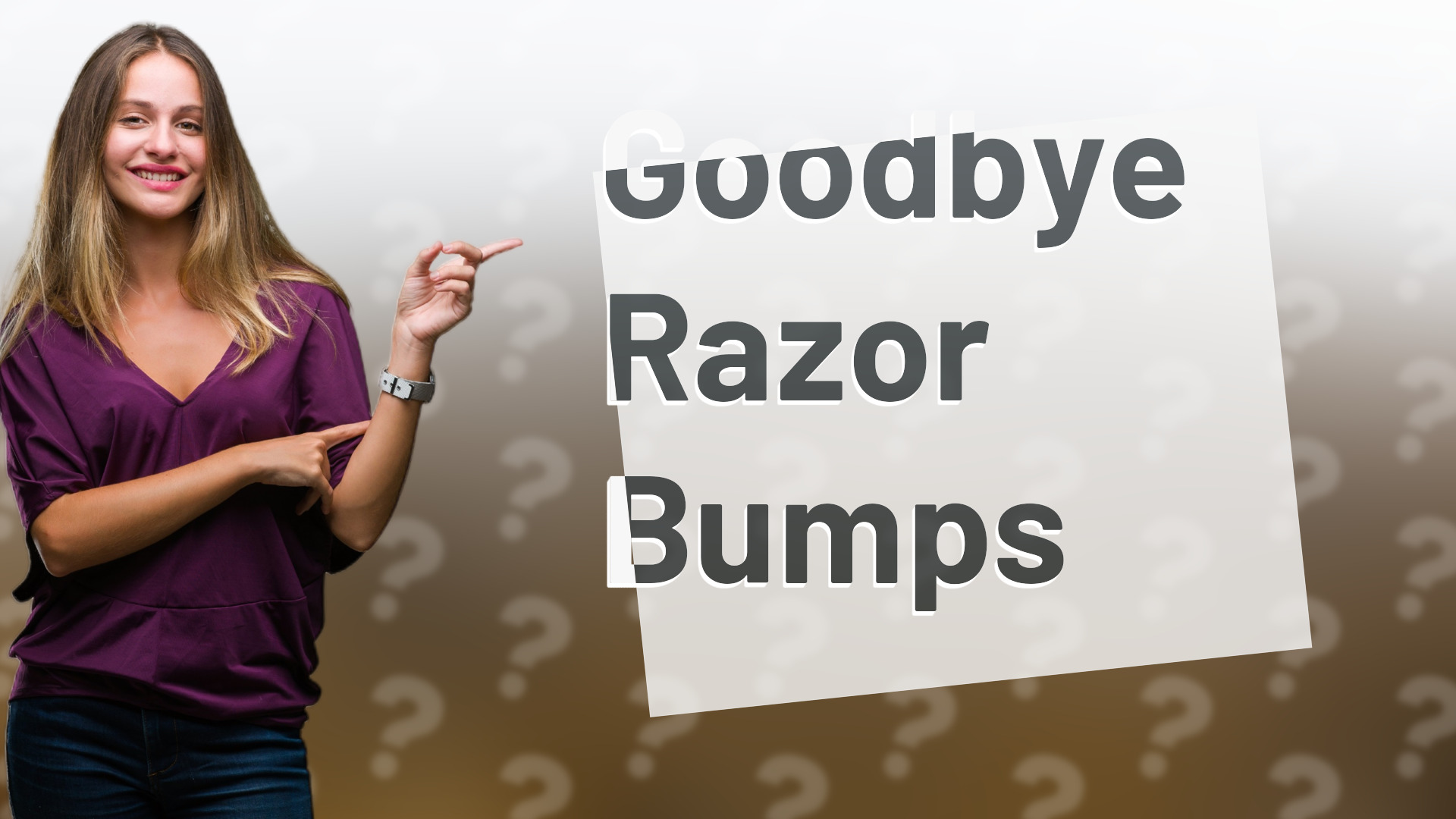 Goodbye Razor Bumps