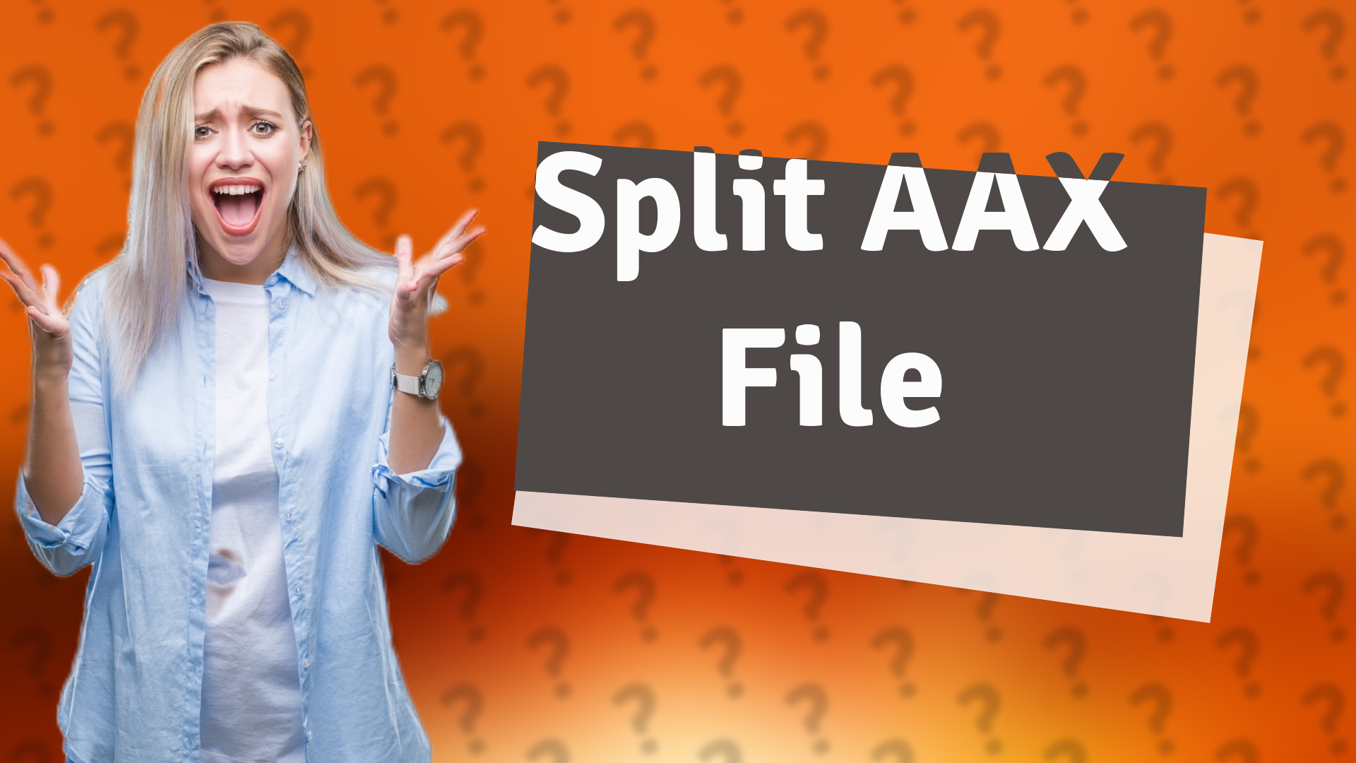 Split AAX File
