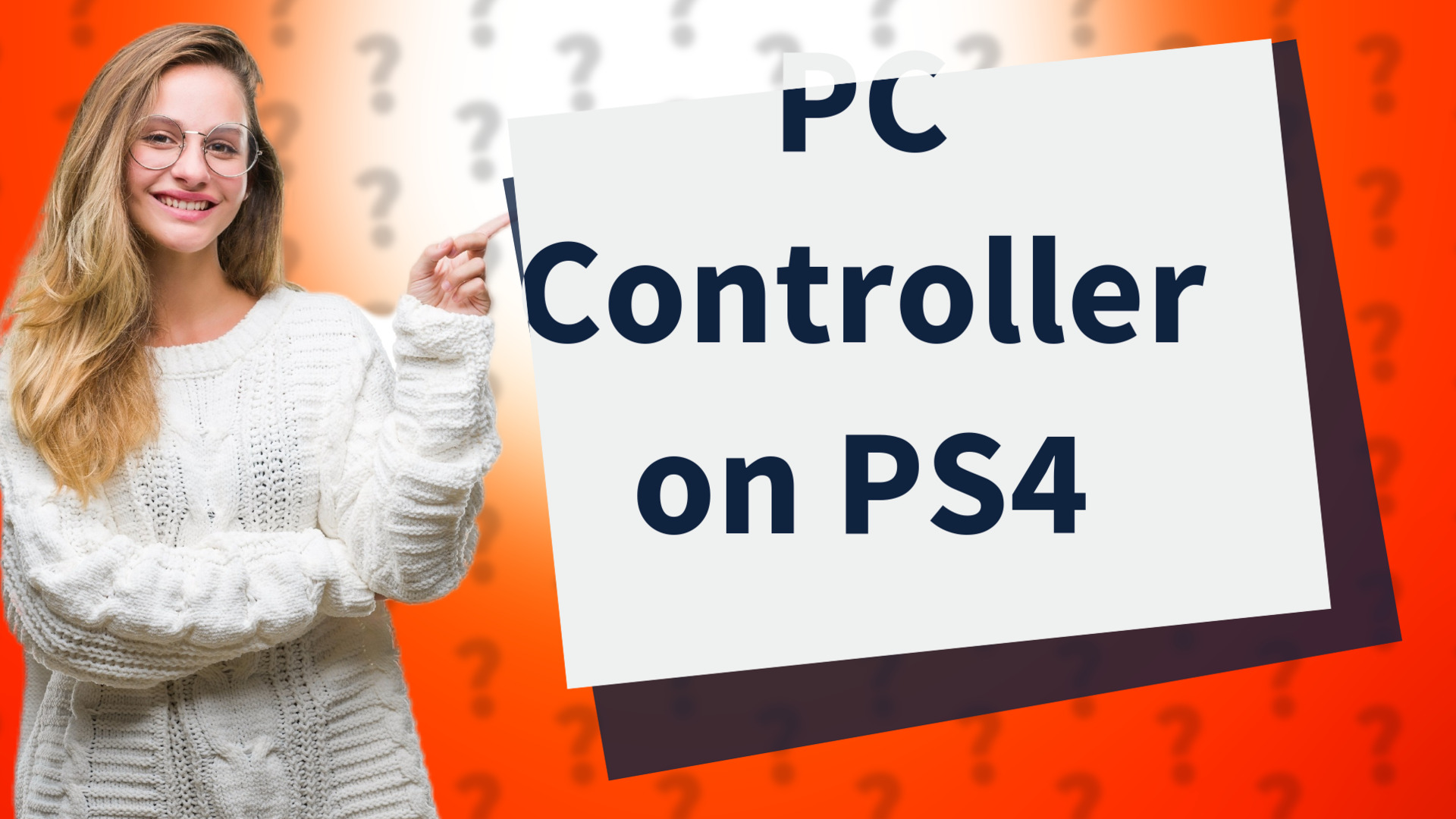 PC Controller on PS4