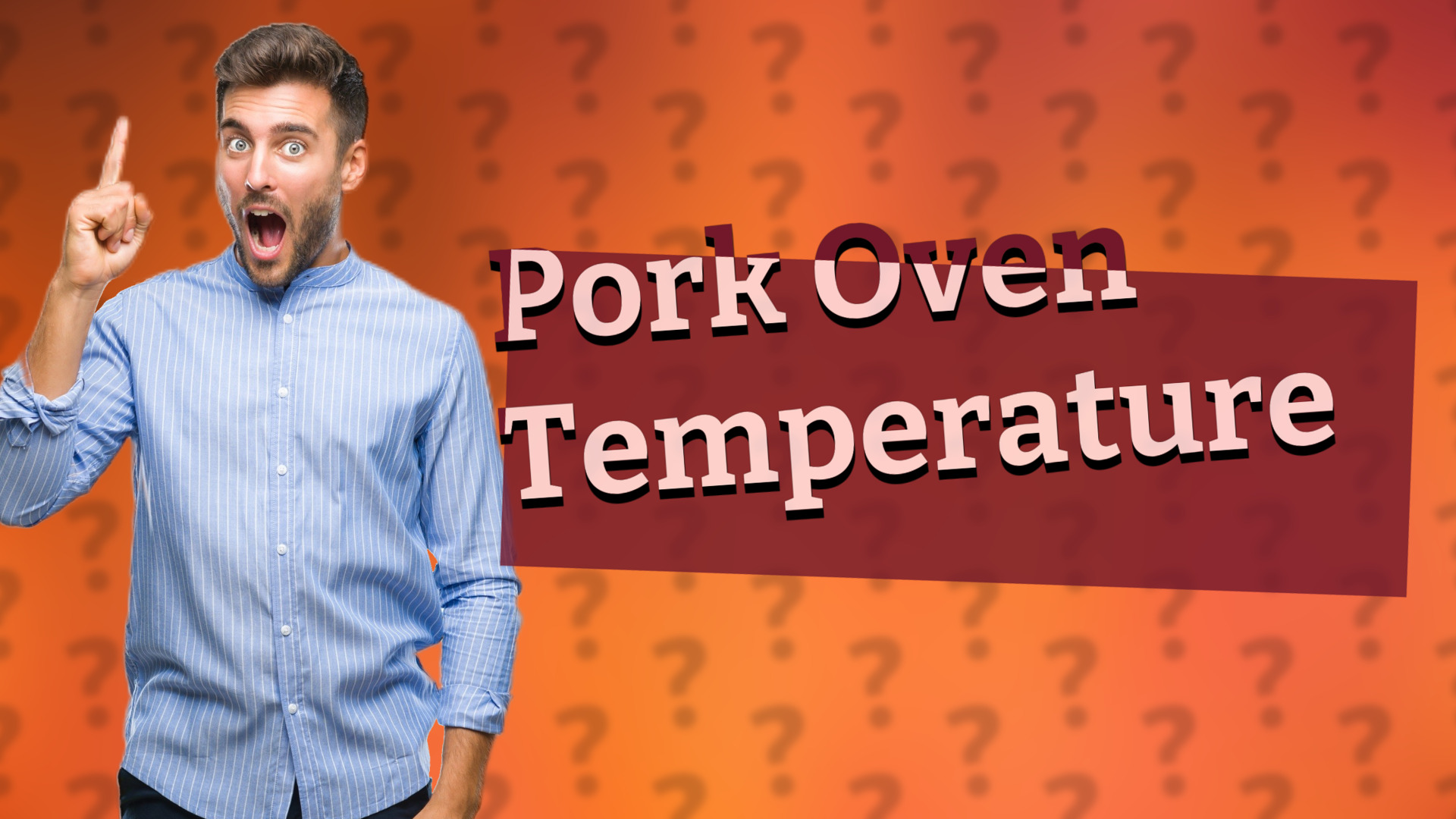 Pork Oven Temperature