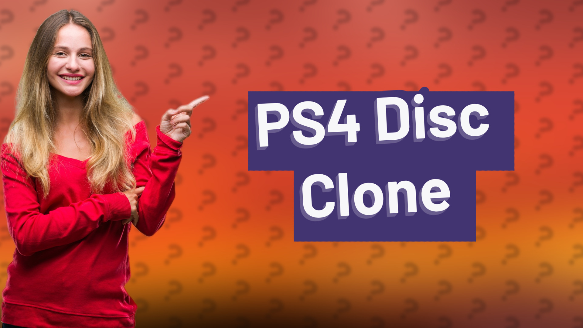 PS4 Disc Clone