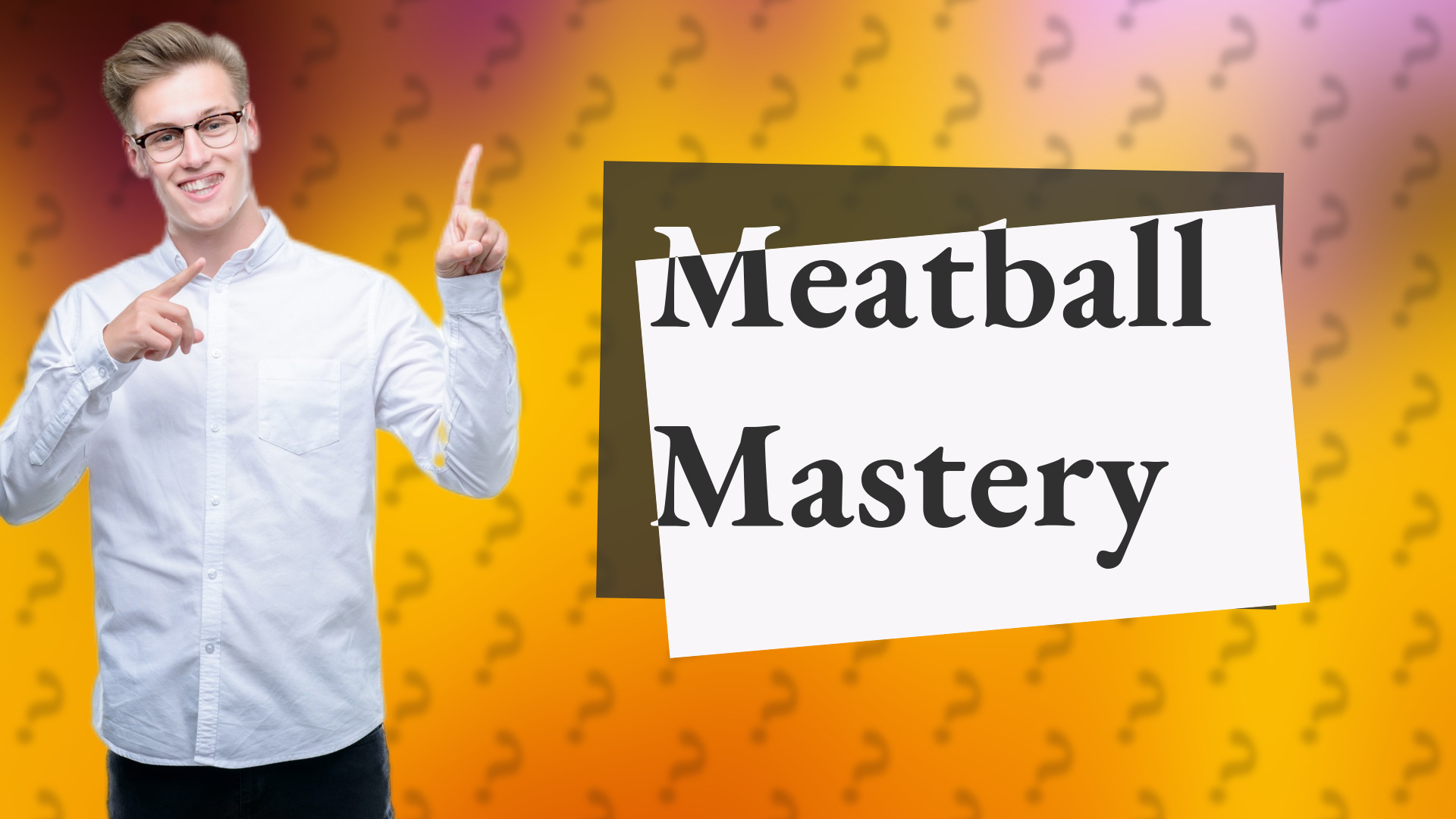 Meatball Mastery