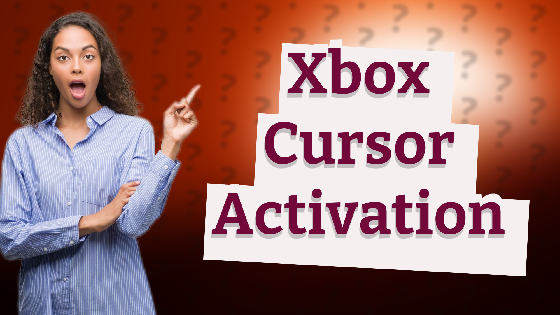 Xbox Cursor Activation
