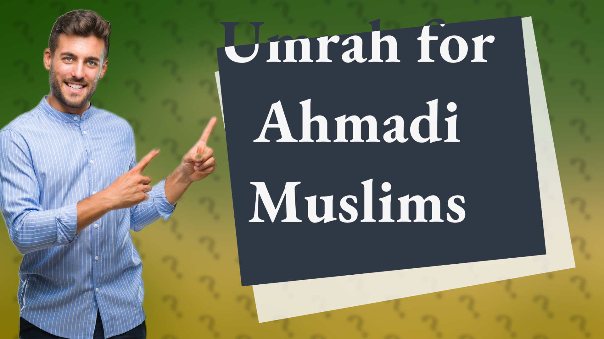 Umrah for Ahmadi Muslims