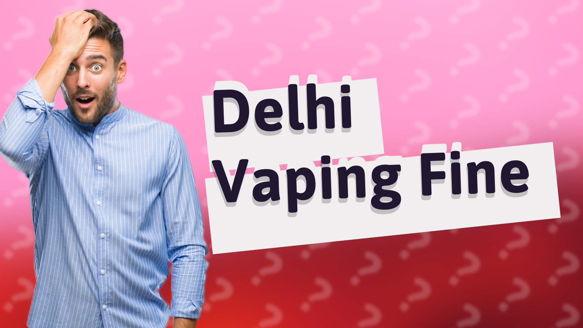 Delhi Vaping Fine