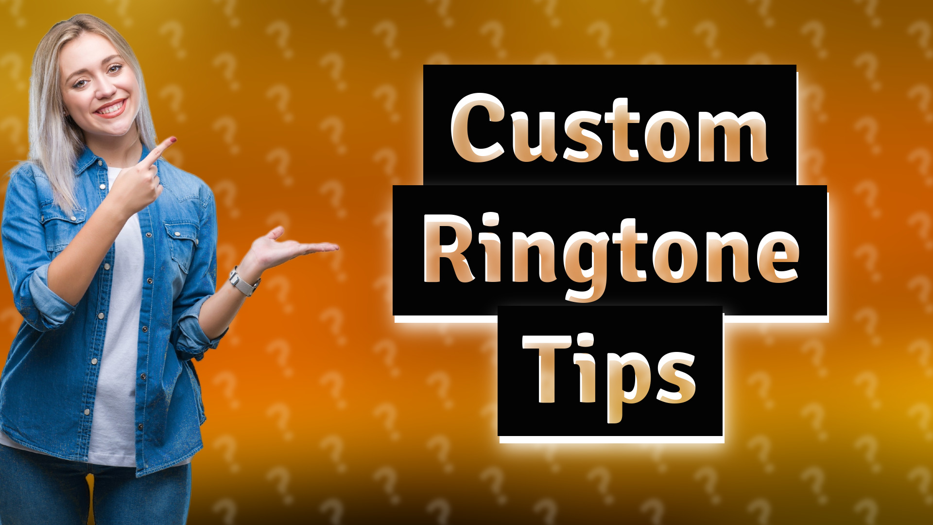 Custom Ringtone Tips