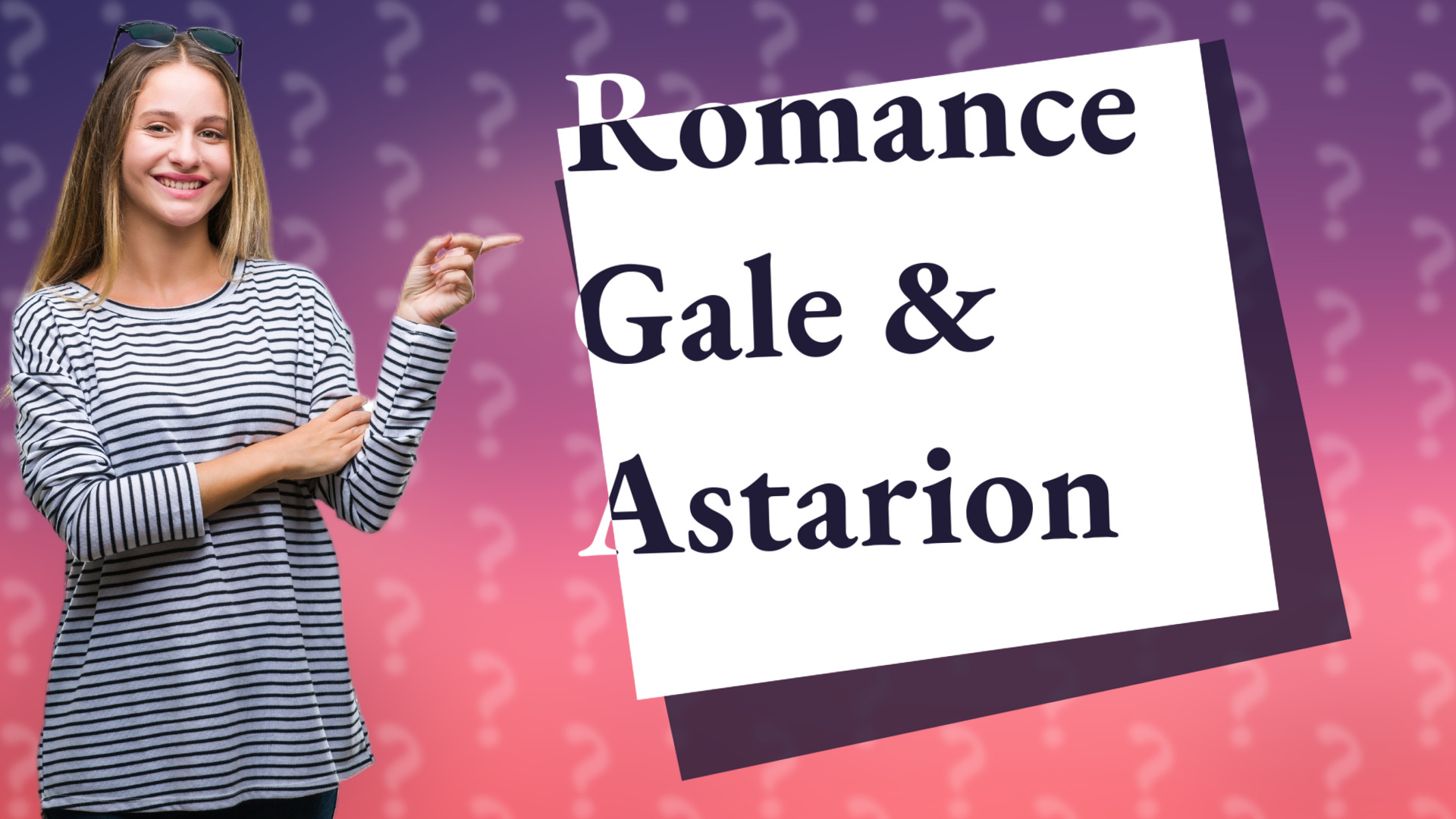 Romance Gale & Astarion