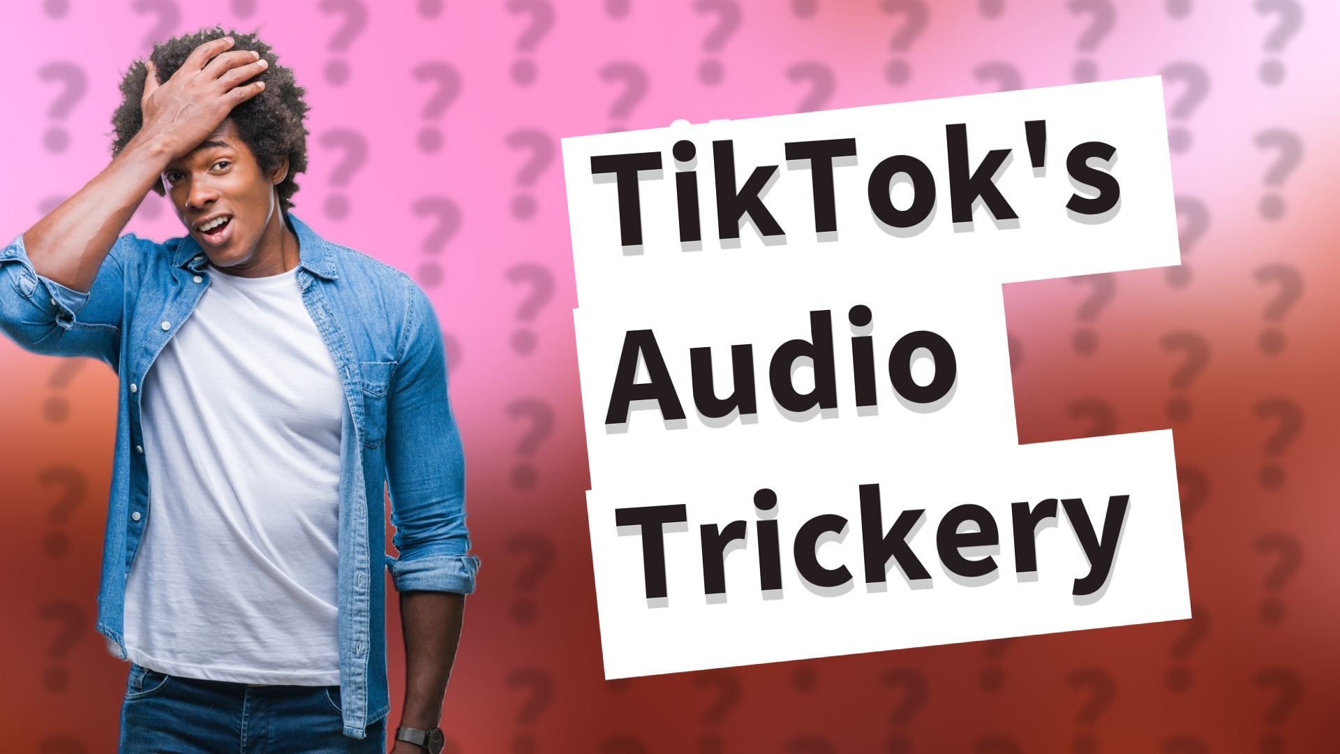 TikTok's Audio Trickery