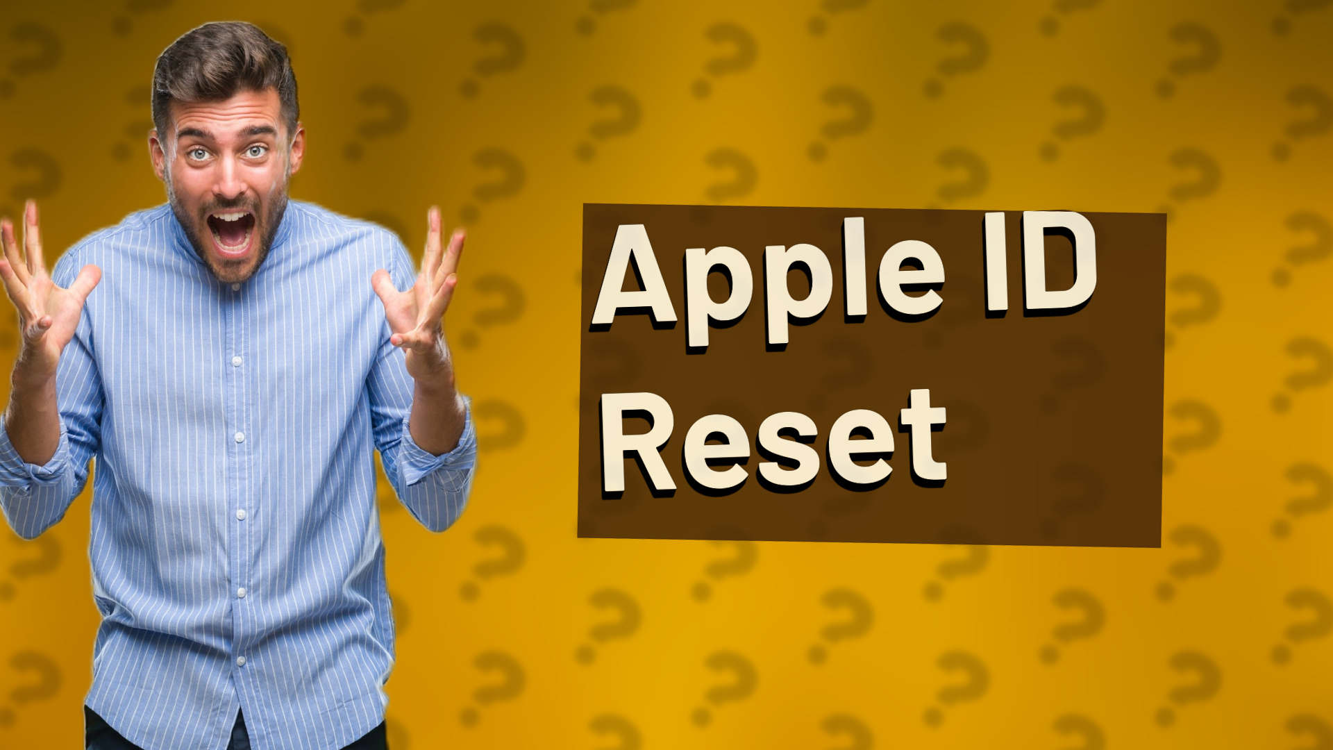 Apple ID Reset