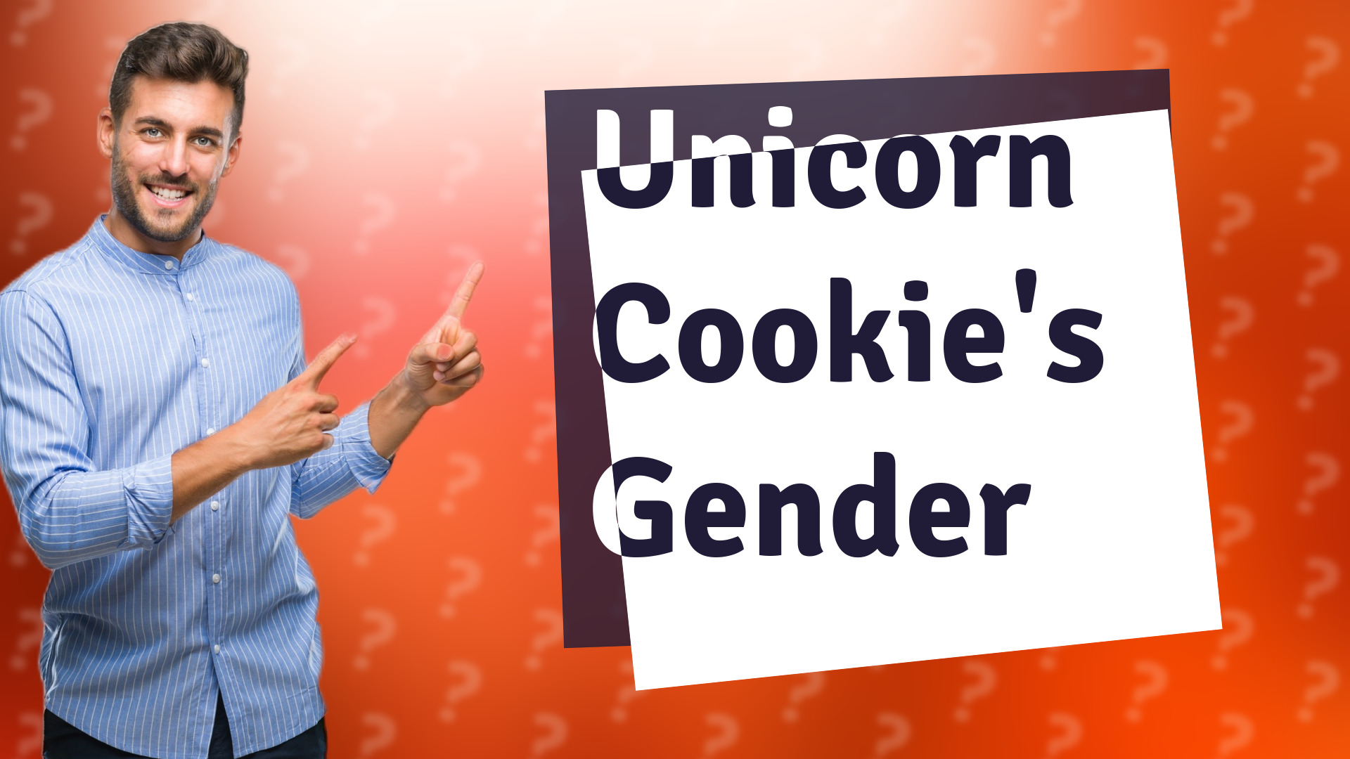 Unicorn Cookie's Gender