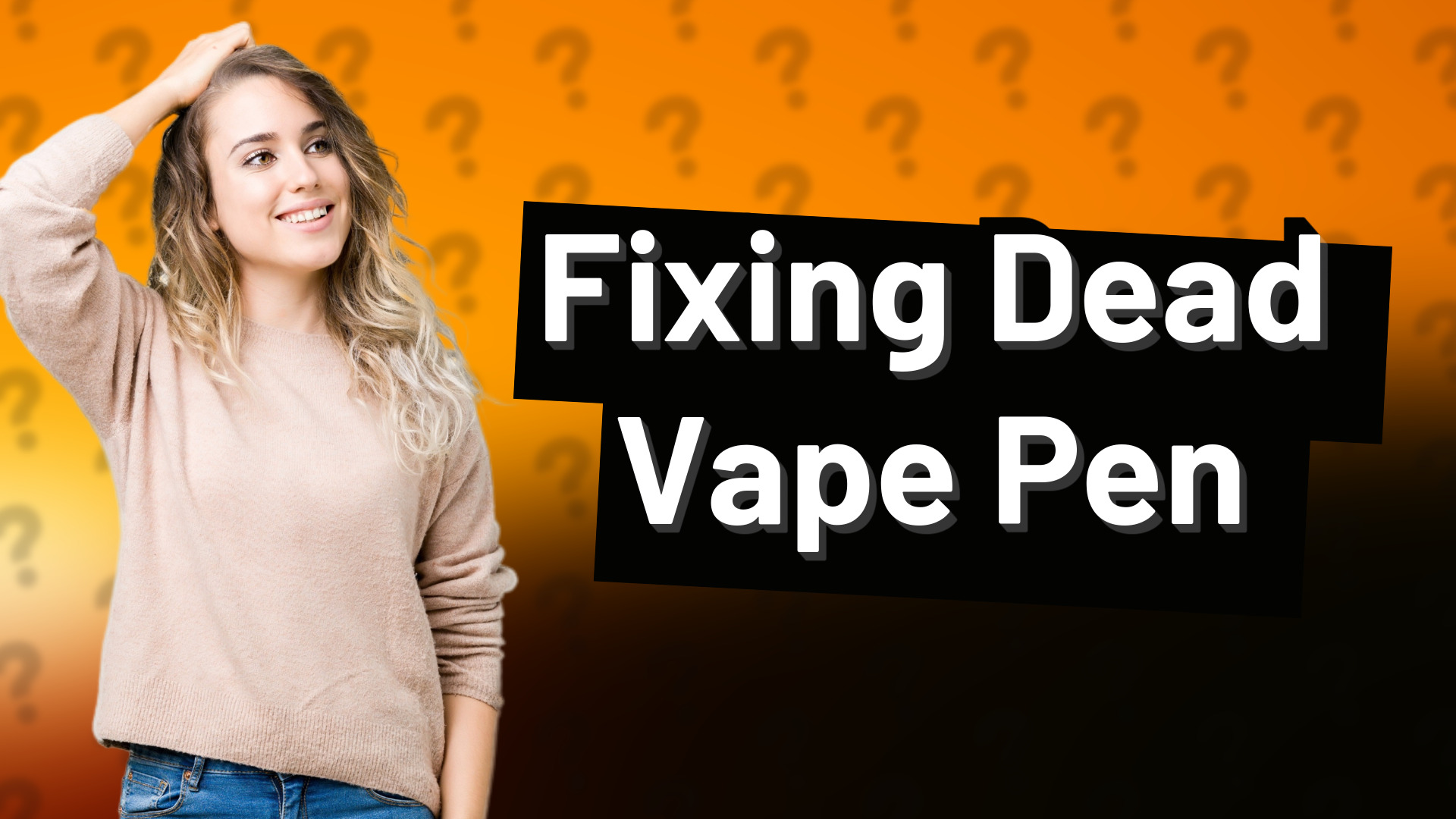 Fixing Dead Vape Pen