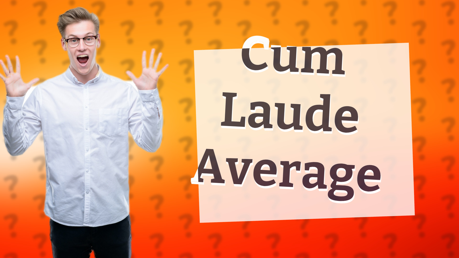 Cum Laude Average