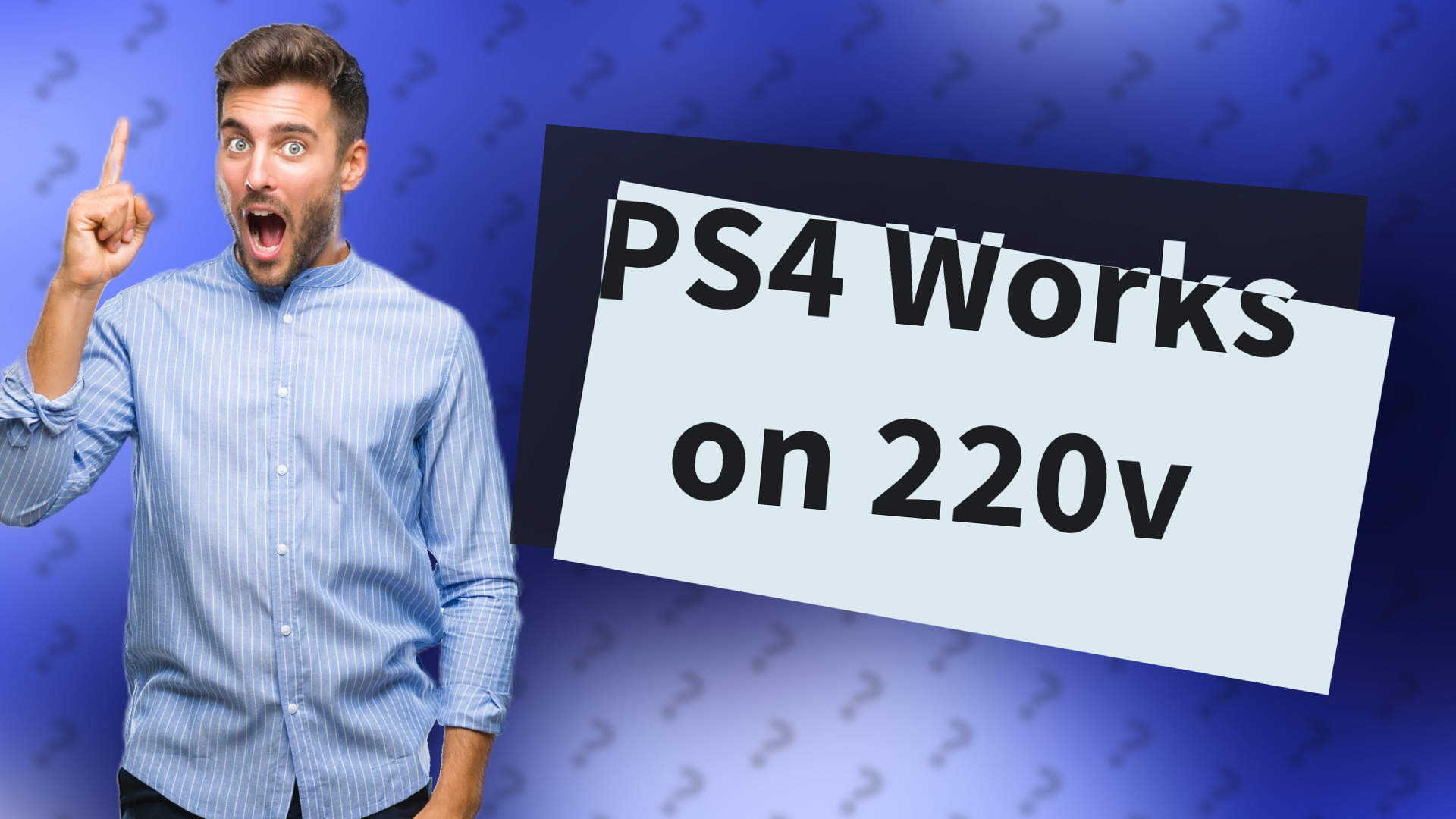 PS4 Works on 220v
