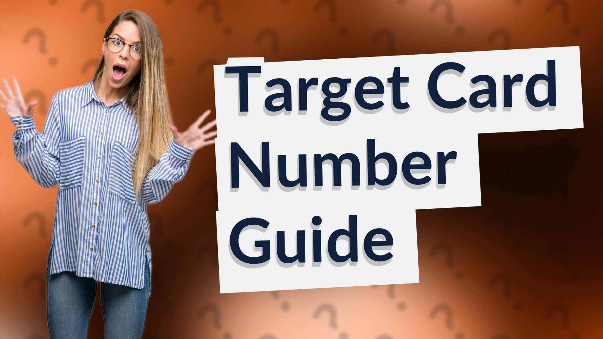 Target Card Number Guide