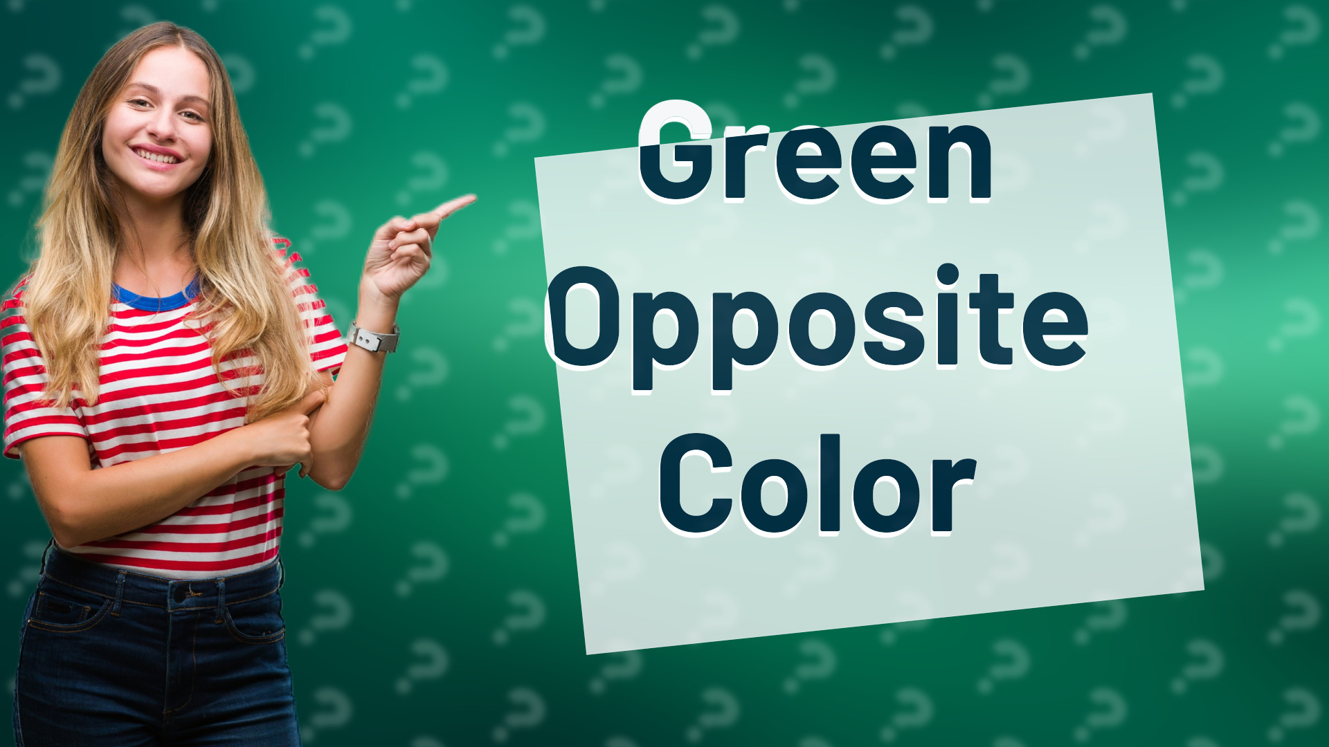 Green Opposite Color