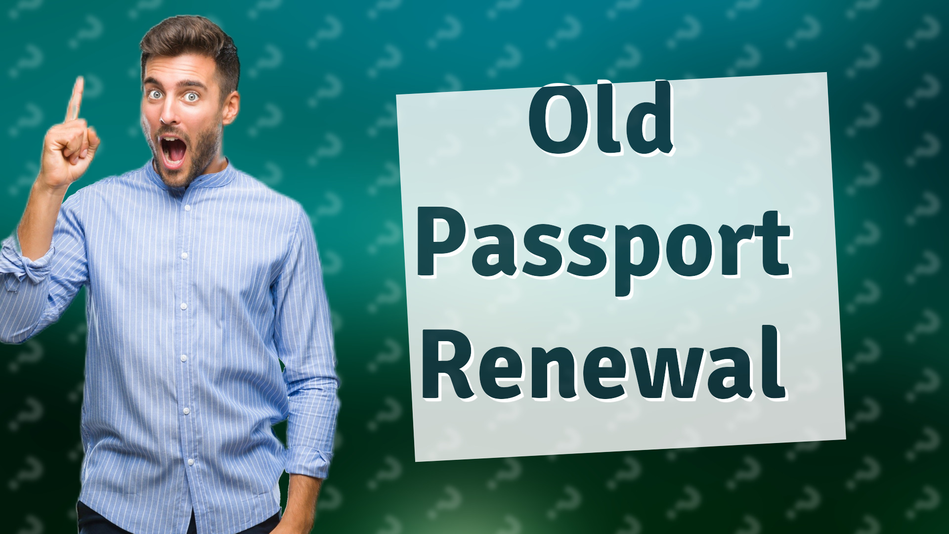 Old Passport Renewal