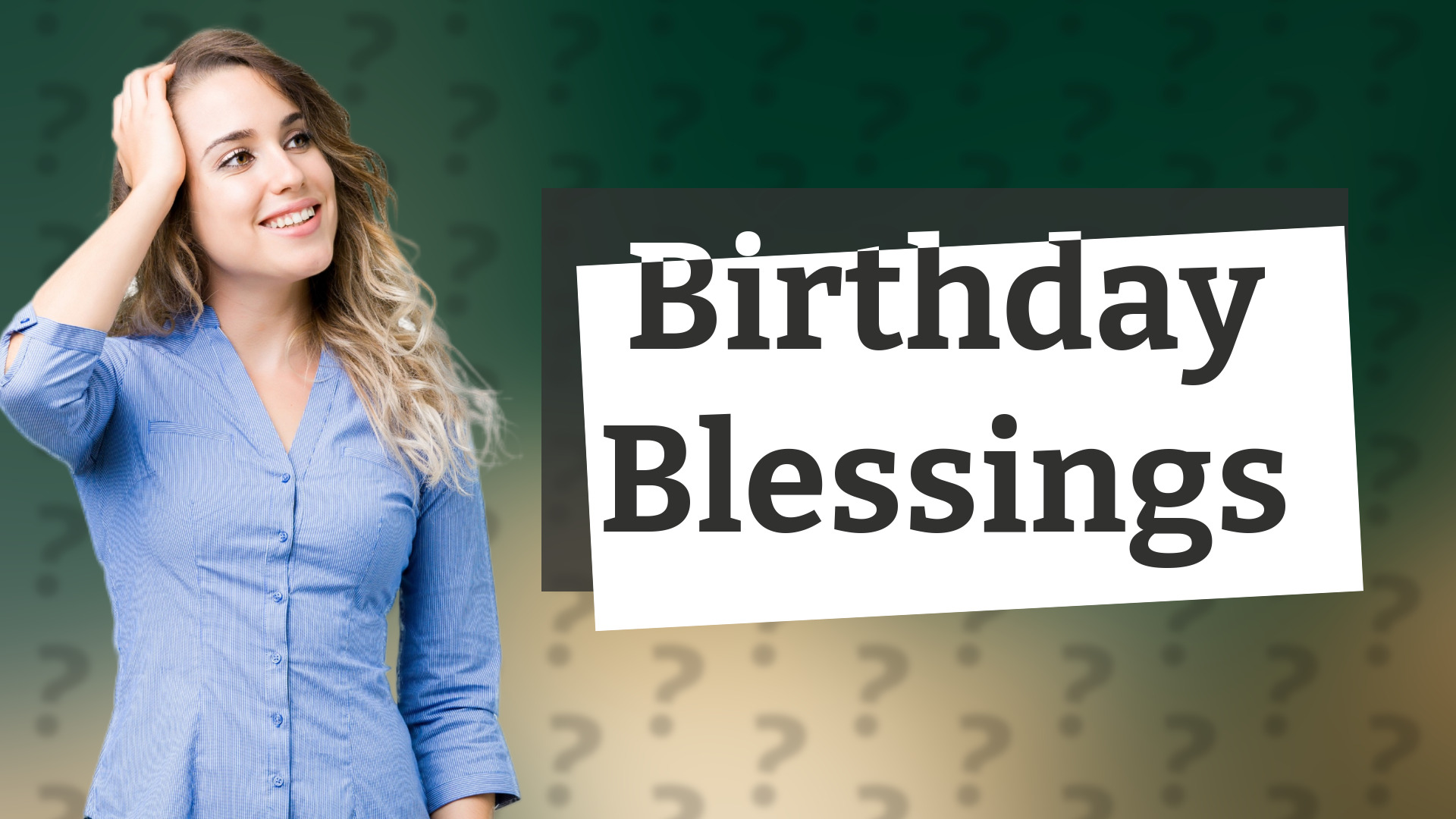 Birthday Blessings