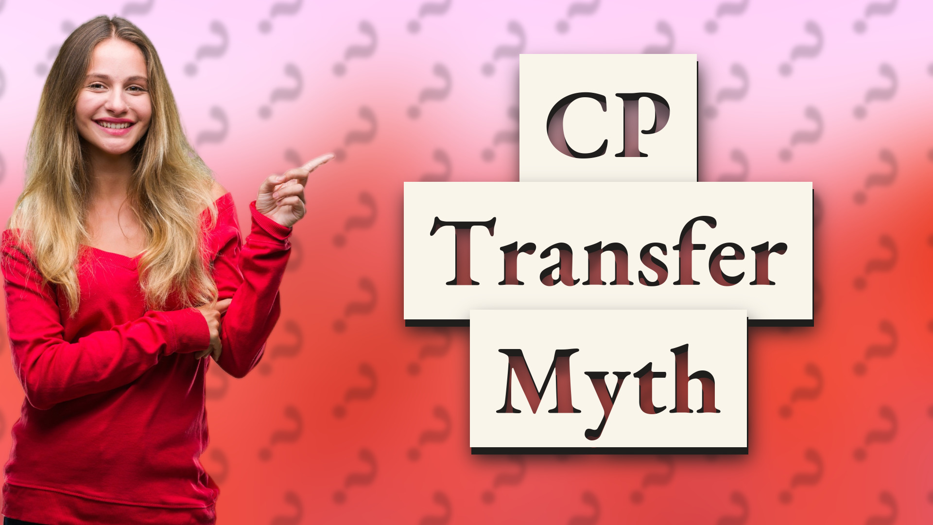 CP Transfer Myth