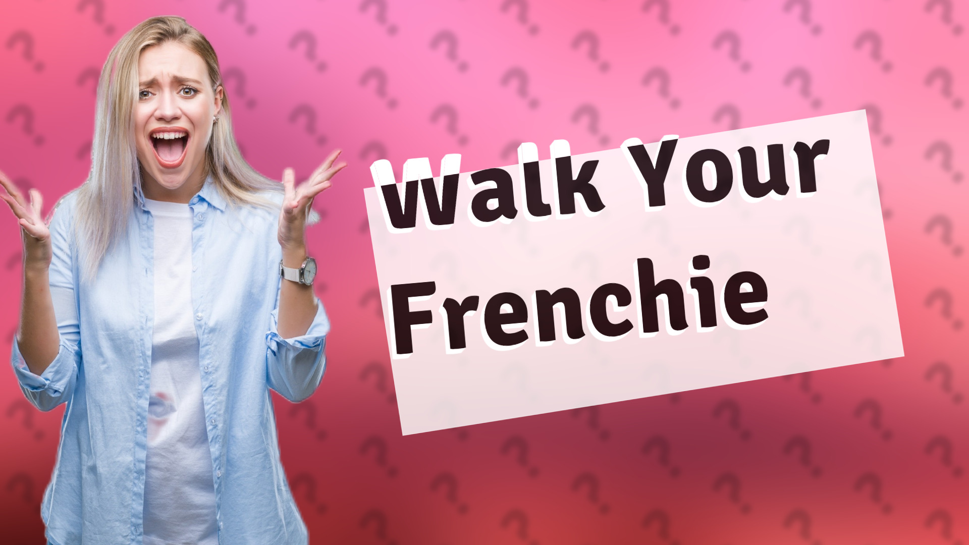 Walk Your Frenchie