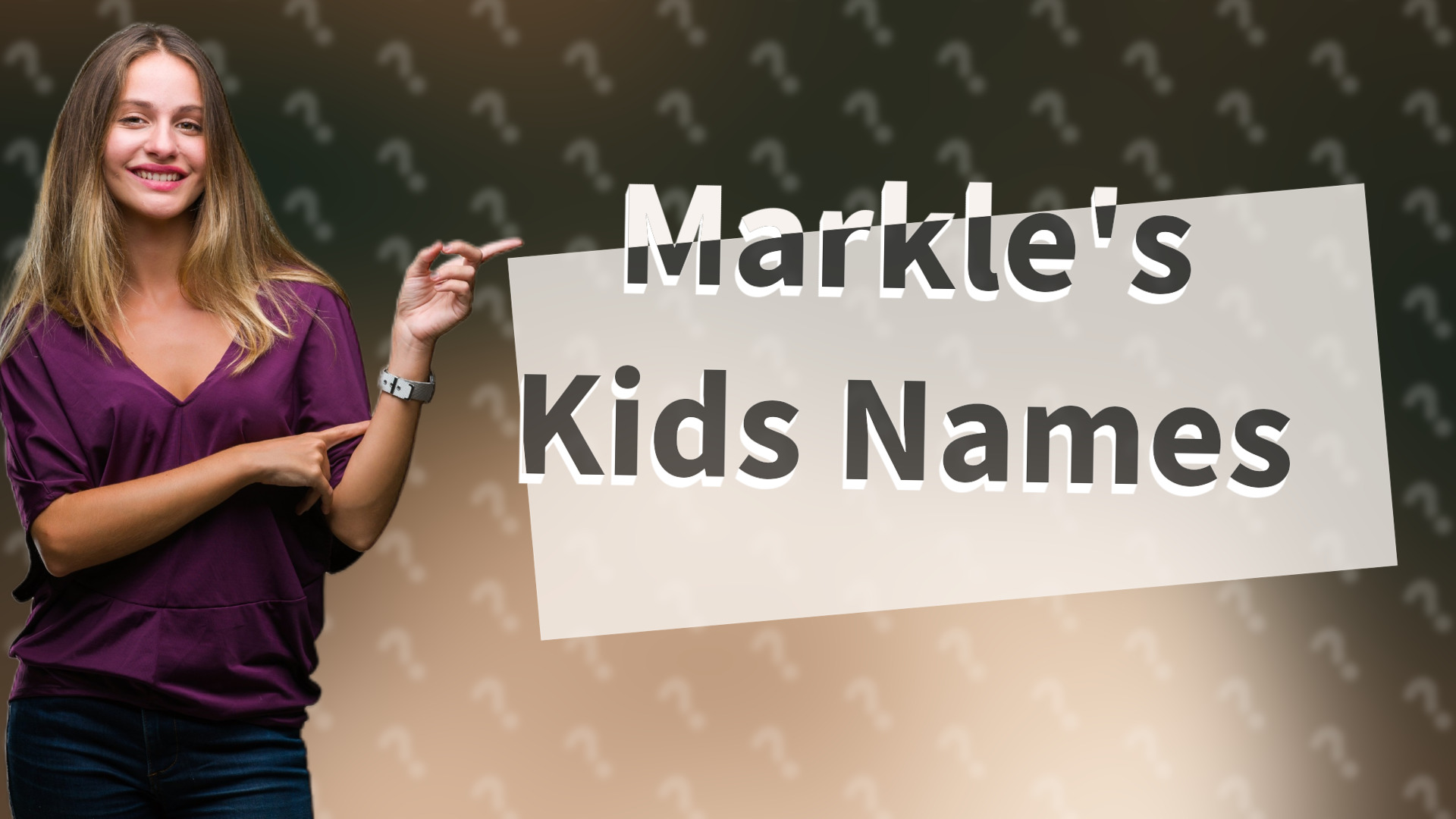 Markle's Kids Names