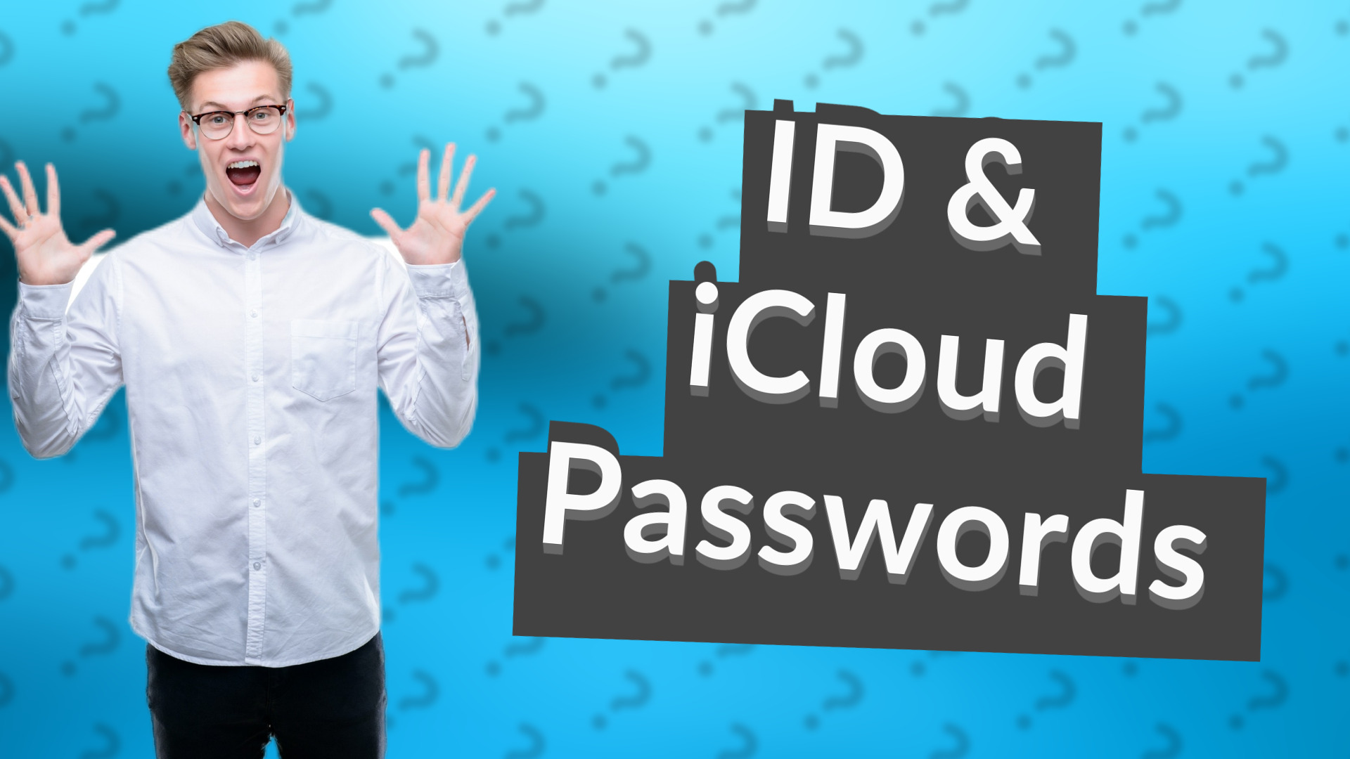 ID & iCloud Passwords