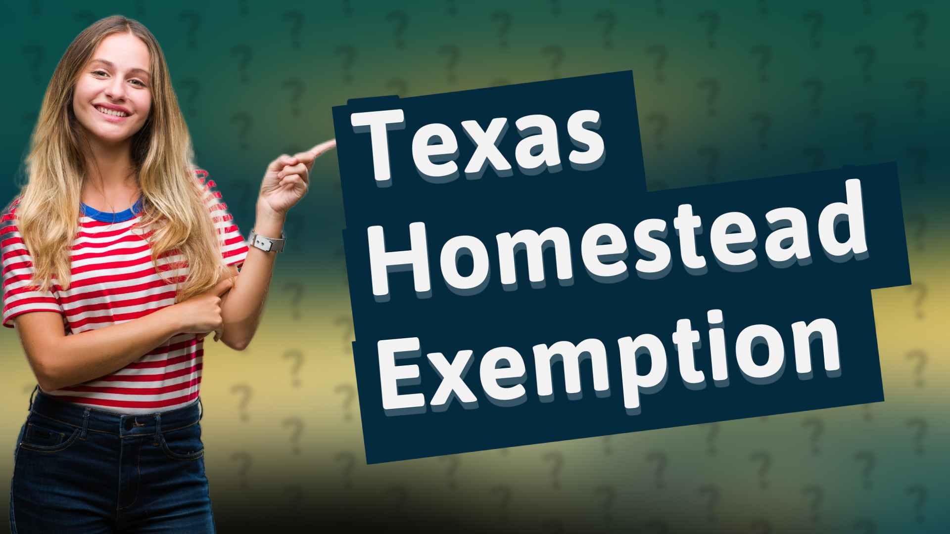 Texas Homestead Exemption