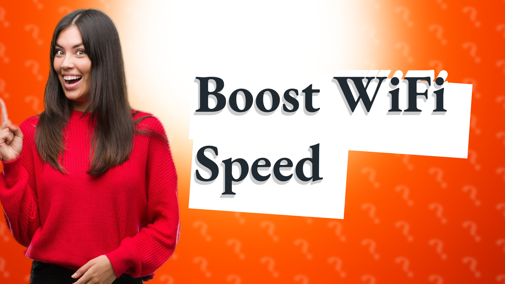 Boost WiFi Speed